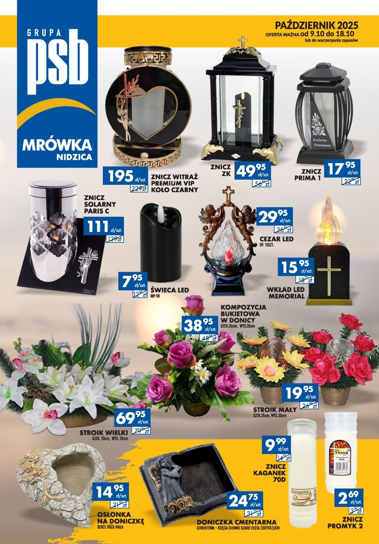 Gazetka Mrówka 09.10.2025 - 18.10.2025