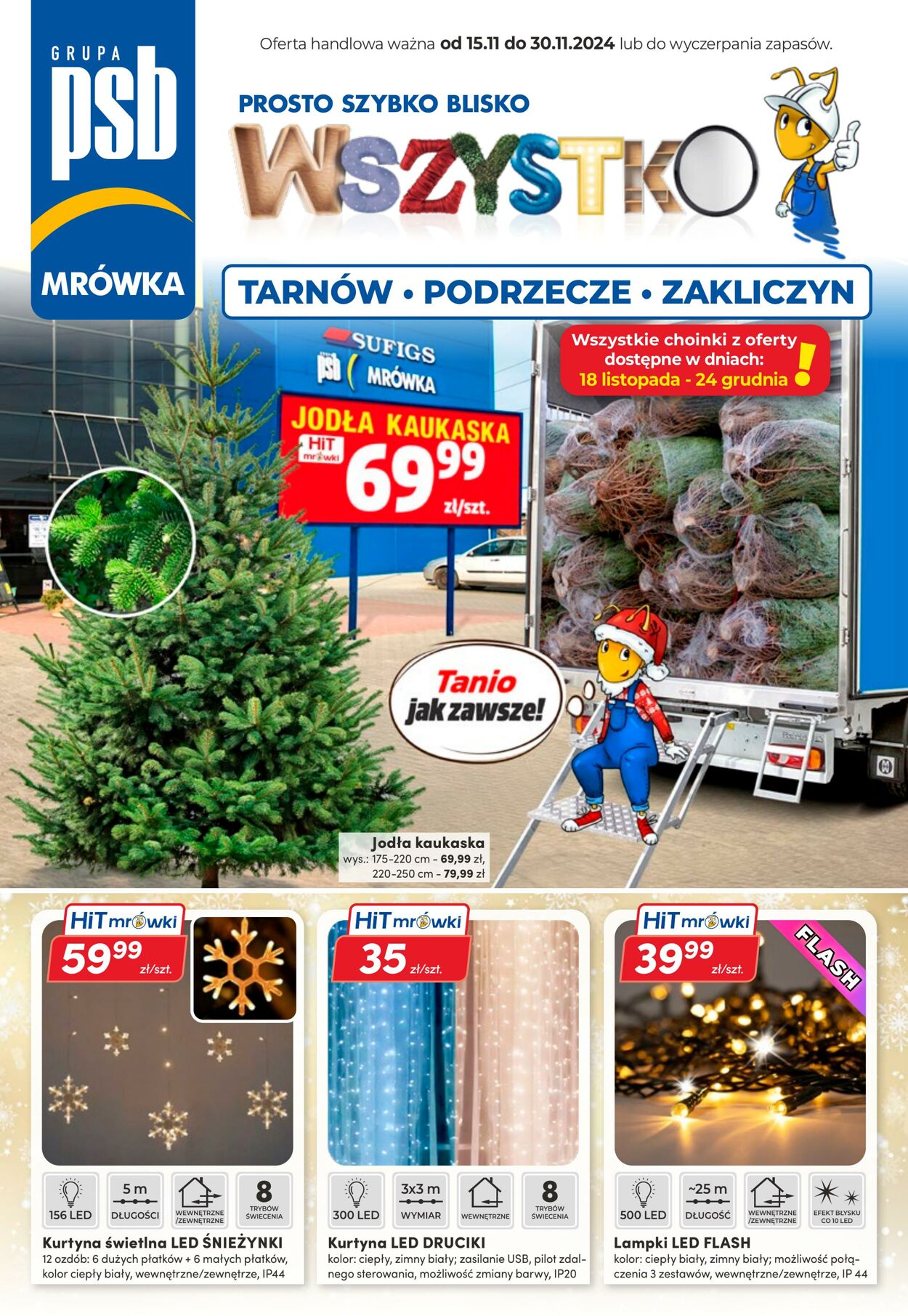 Gazetka Mrówka 15.11.2024 - 30.11.2024