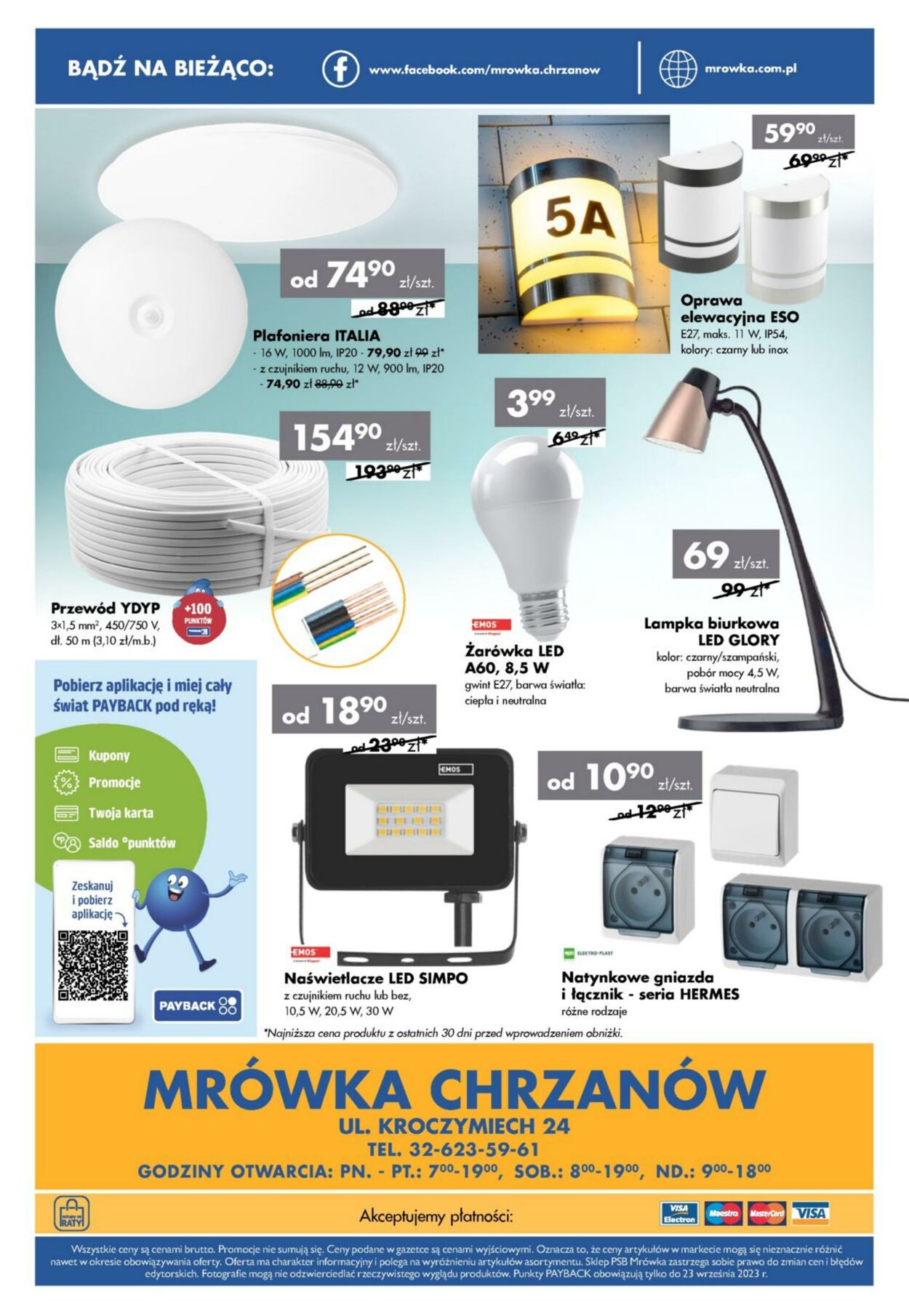 Gazetka Mrówka 08.09.2023 - 30.09.2023