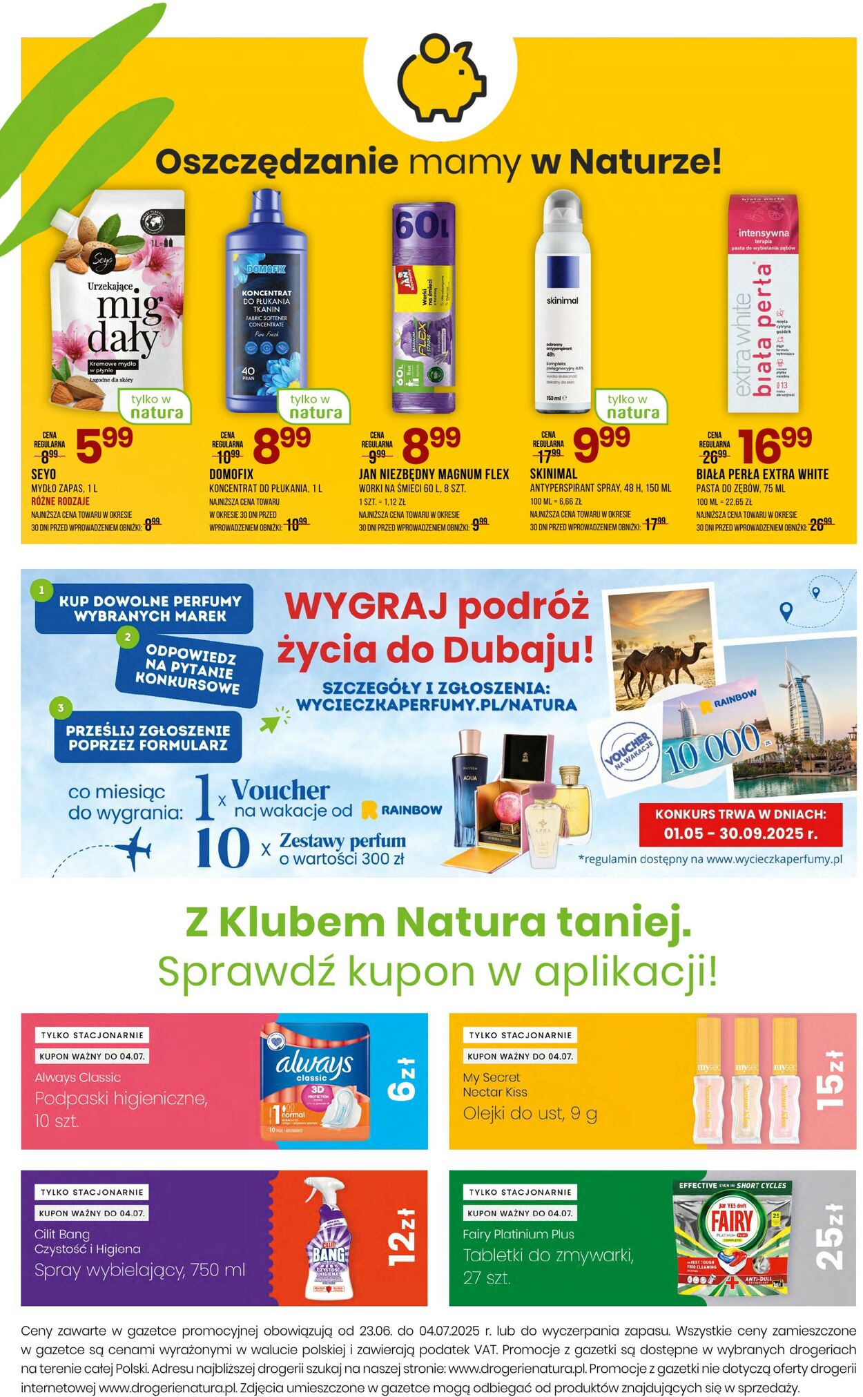 Gazetka Natura 23.06.2025 - 04.07.2025