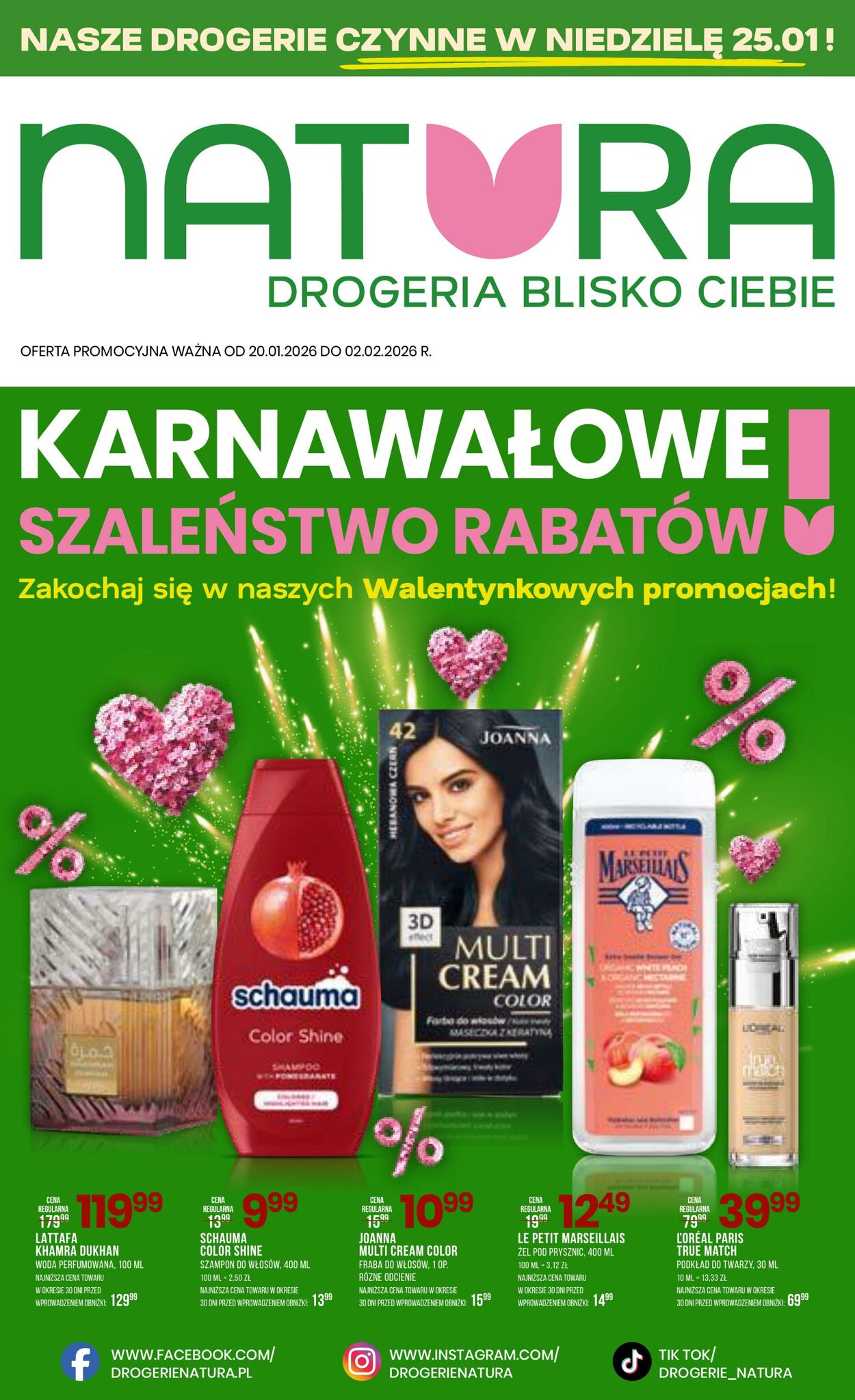 Gazetka Natura 20.01.2026 - 02.02.2026