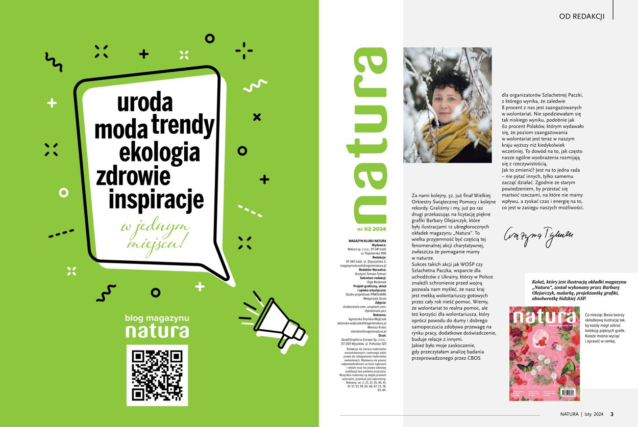 Gazetka Natura 01.02.2024 - 29.02.2024