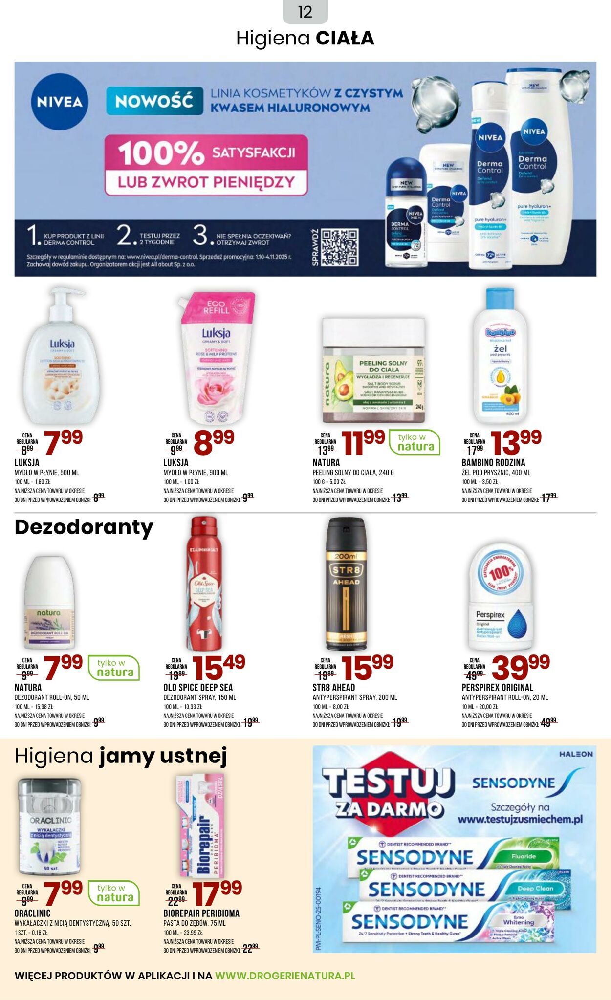 Gazetka Natura 03.10.2025 - 22.10.2025
