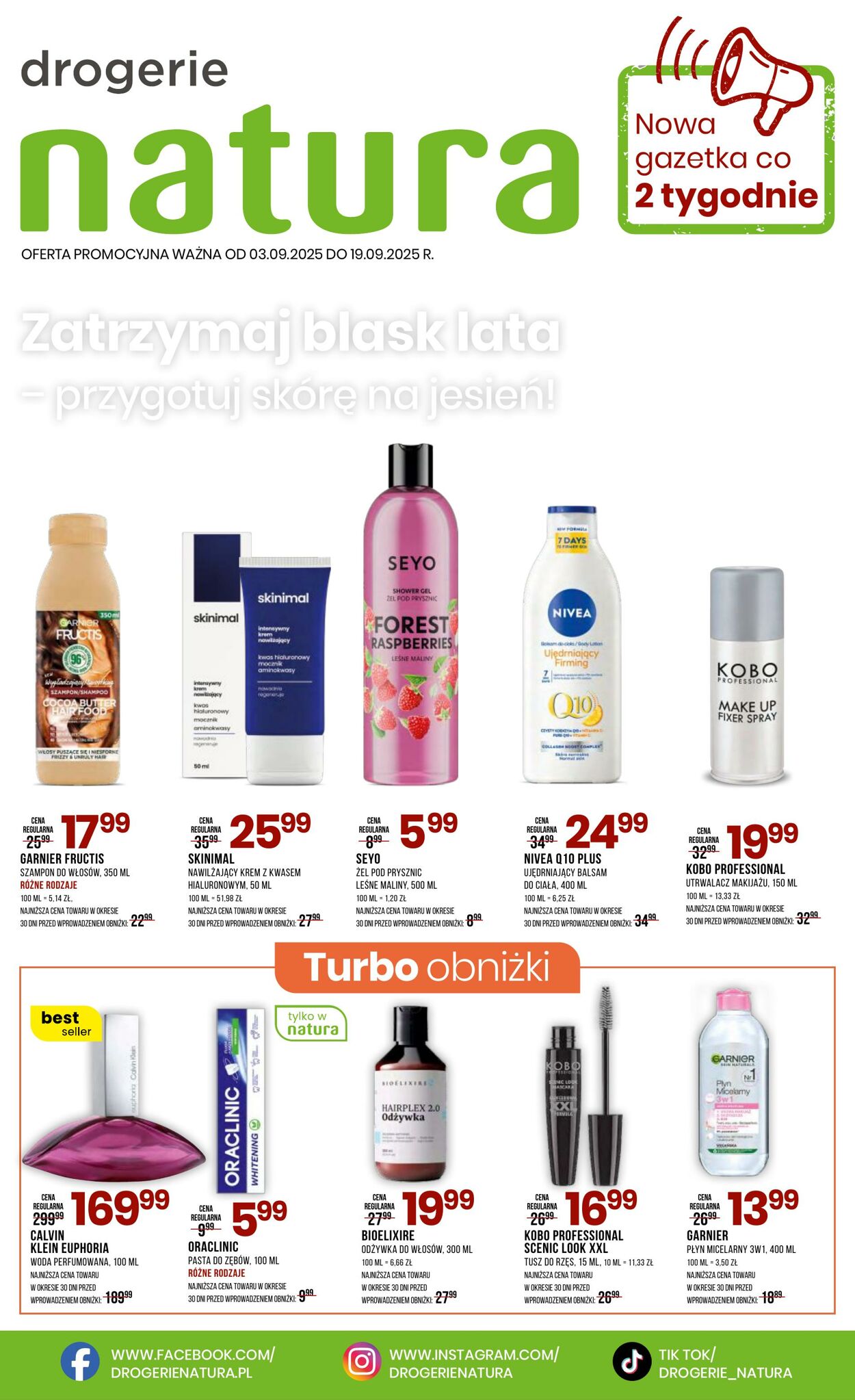 Gazetka Natura 03.09.2025 - 19.09.2025