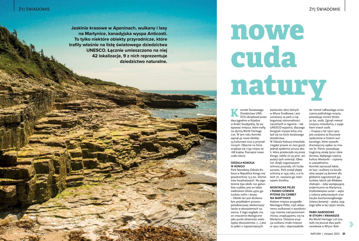 Gazetka Natura 01.11.2023 - 30.11.2023