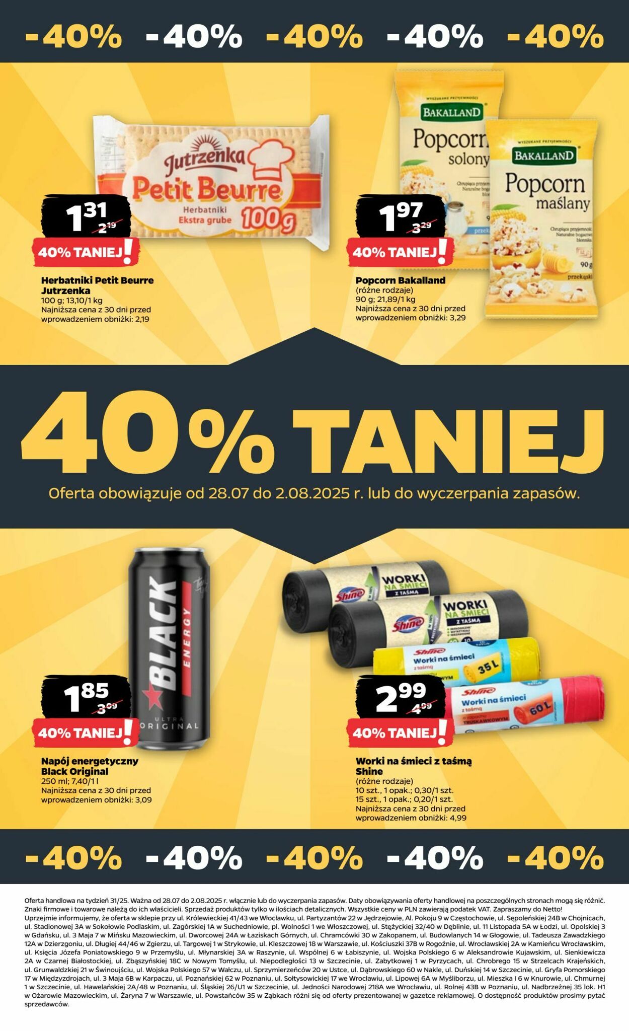 Gazetka Netto 28.07.2025 - 02.08.2025