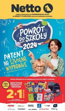 Gazetka Netto 29.07.2024 - 31.08.2024