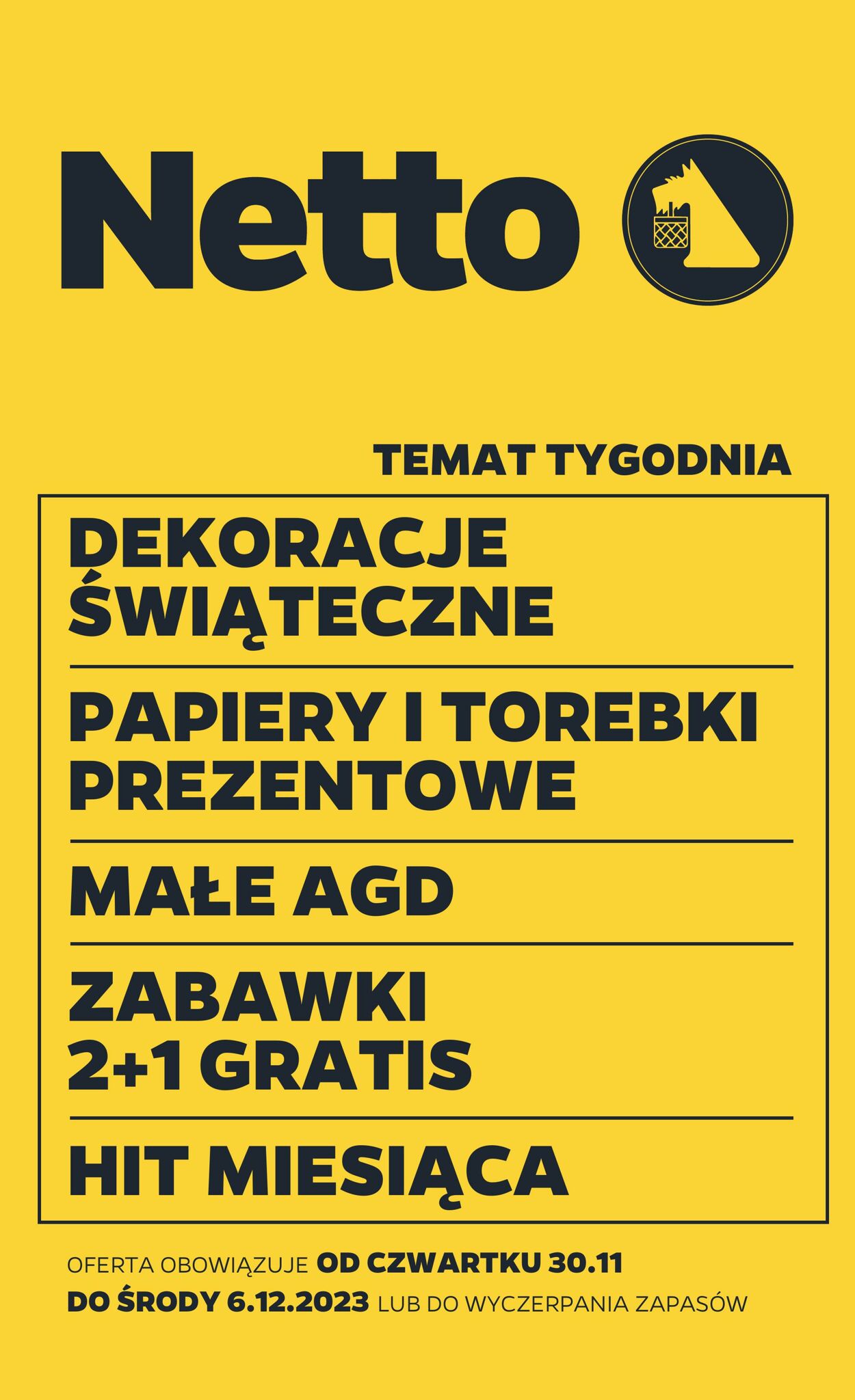 Gazetka Netto 30.11.2023 - 06.12.2023