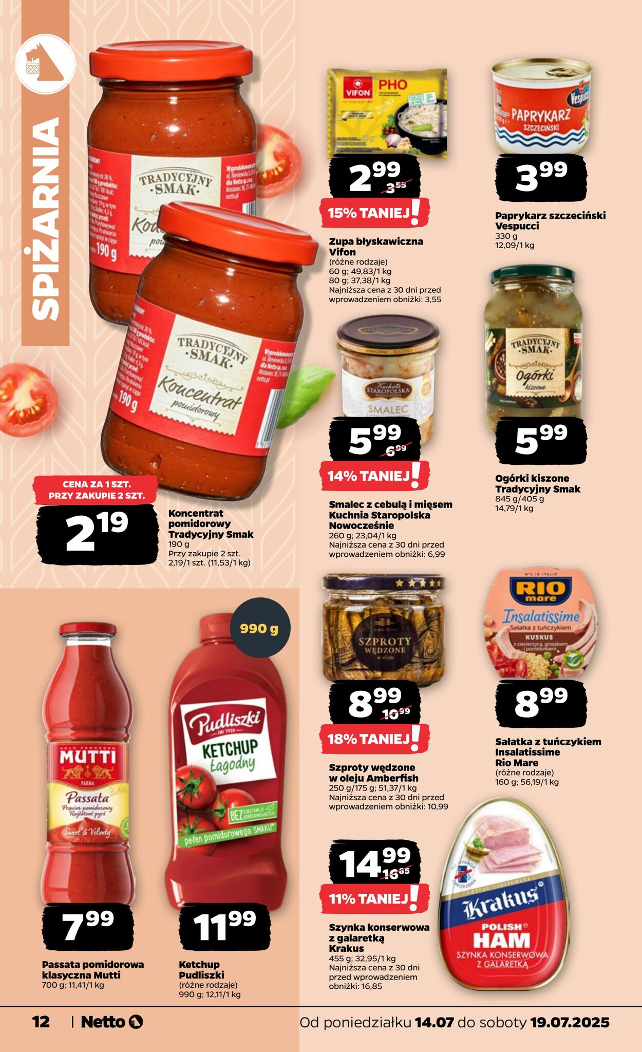 Gazetka Netto 14.07.2025 - 19.07.2025