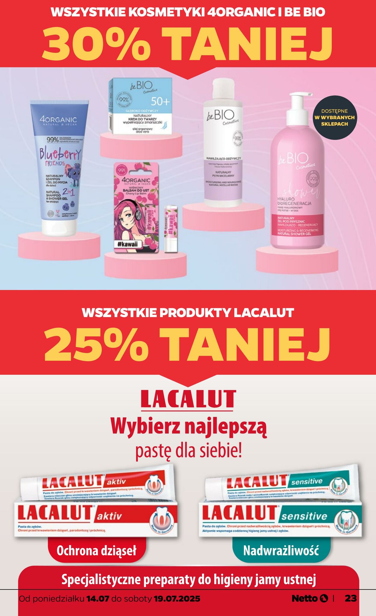 Gazetka Netto 14.07.2025 - 19.07.2025