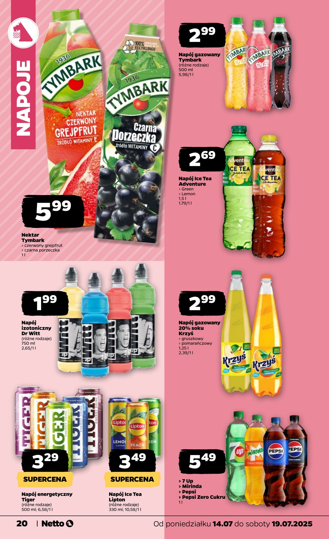 Gazetka Netto 14.07.2025 - 19.07.2025