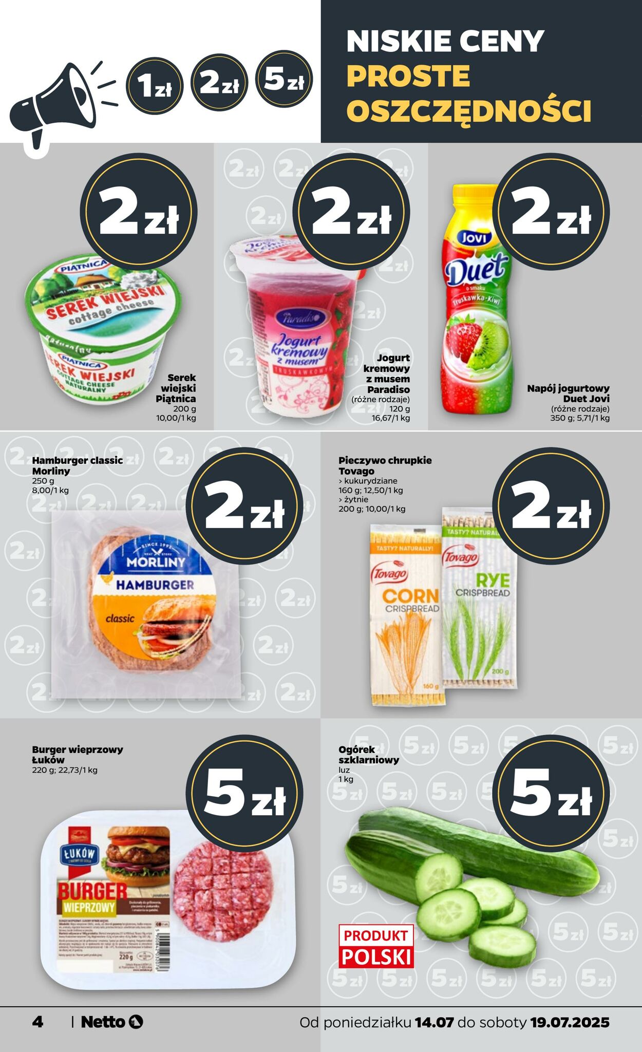 Gazetka Netto 14.07.2025 - 19.07.2025