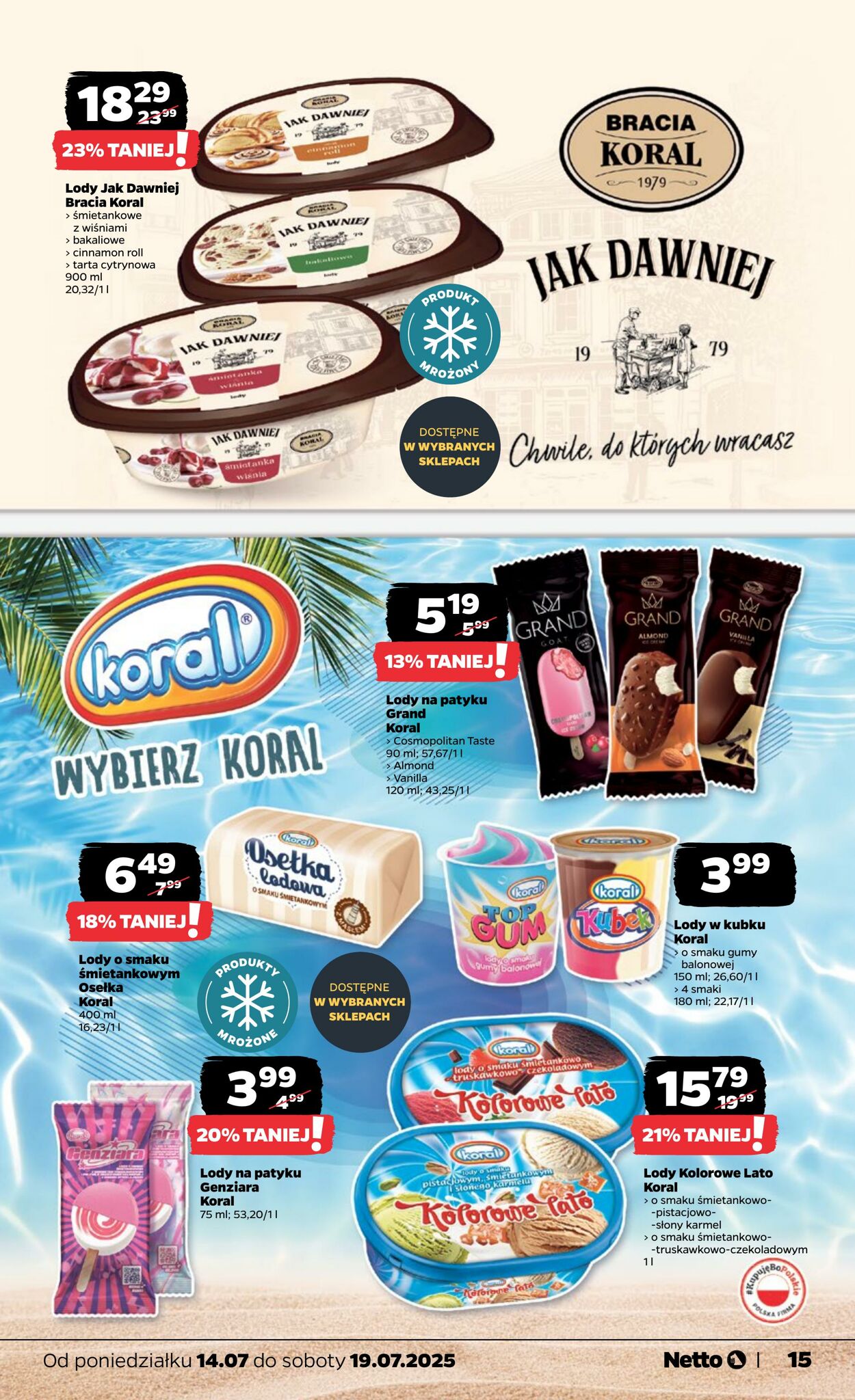 Gazetka Netto 14.07.2025 - 19.07.2025