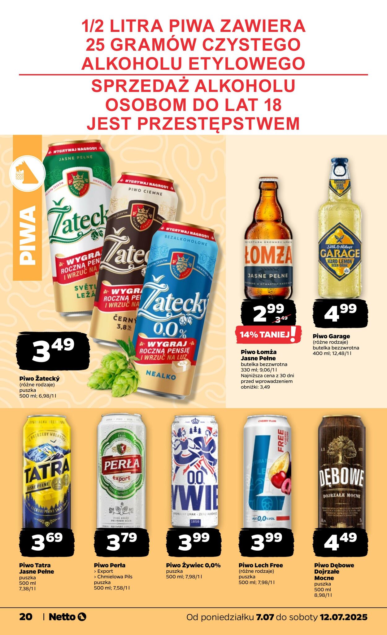 Gazetka Netto 07.07.2025 - 12.07.2025