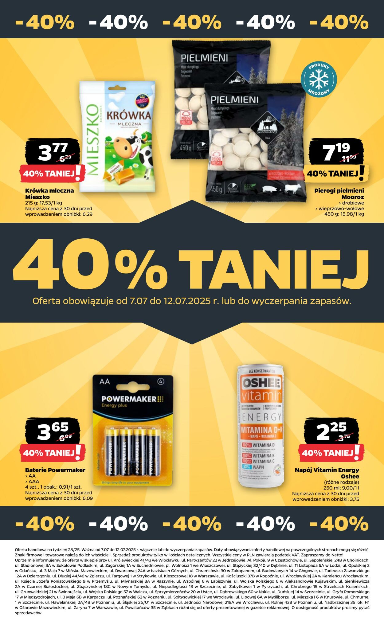 Gazetka Netto 07.07.2025 - 12.07.2025
