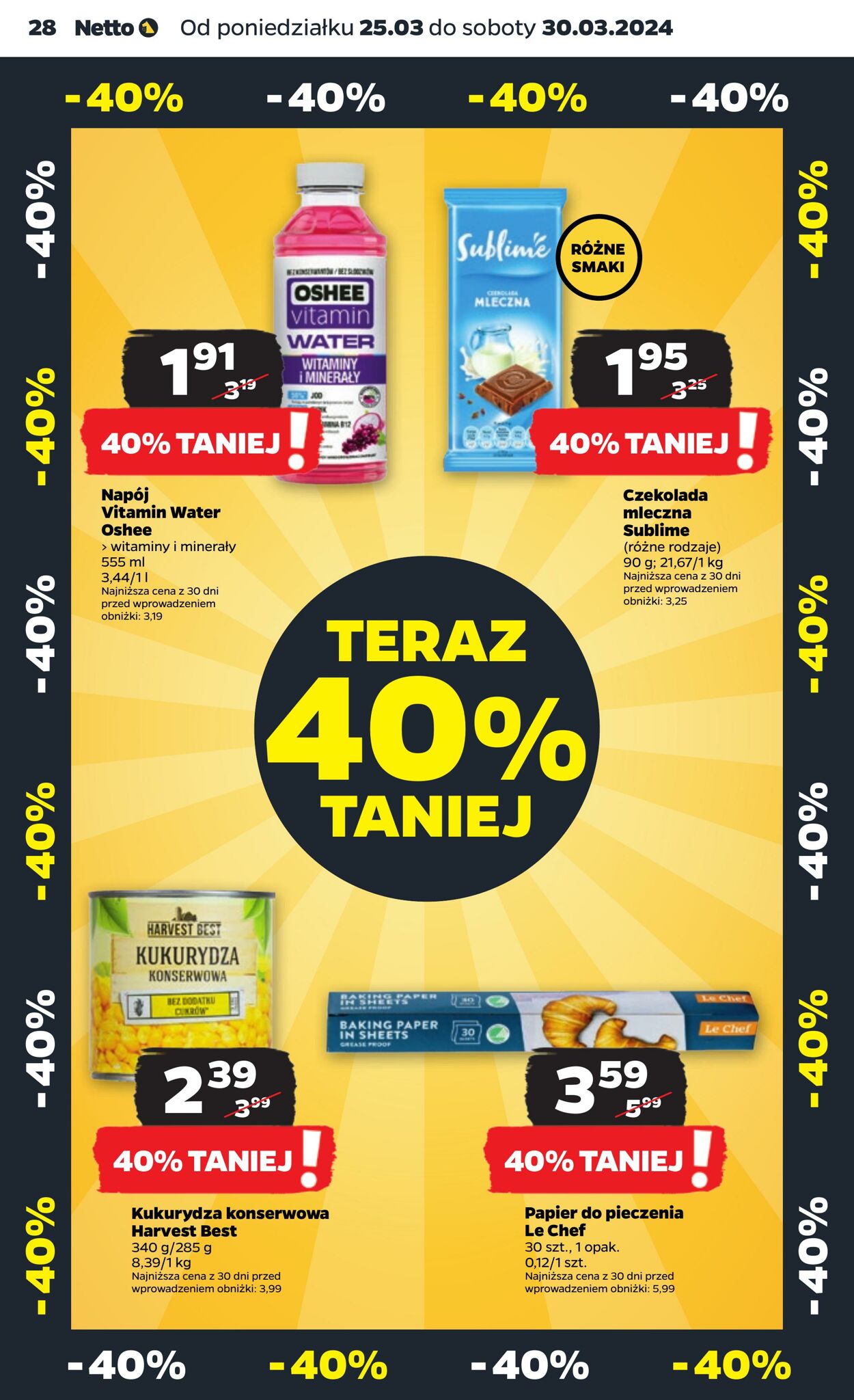 Gazetka Netto 25.03.2024 - 30.03.2024