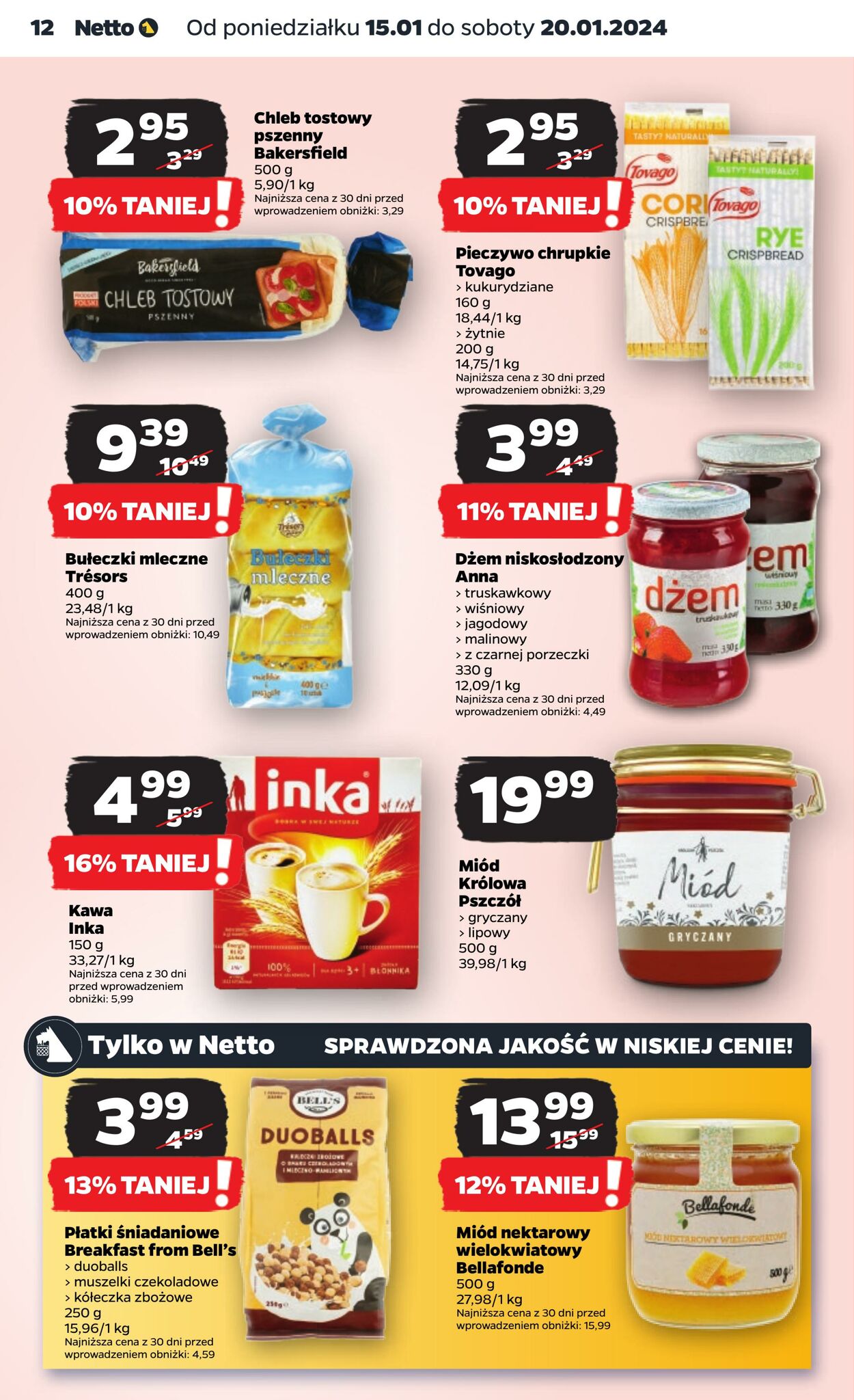 Gazetka Netto 15.01.2024 - 20.01.2024