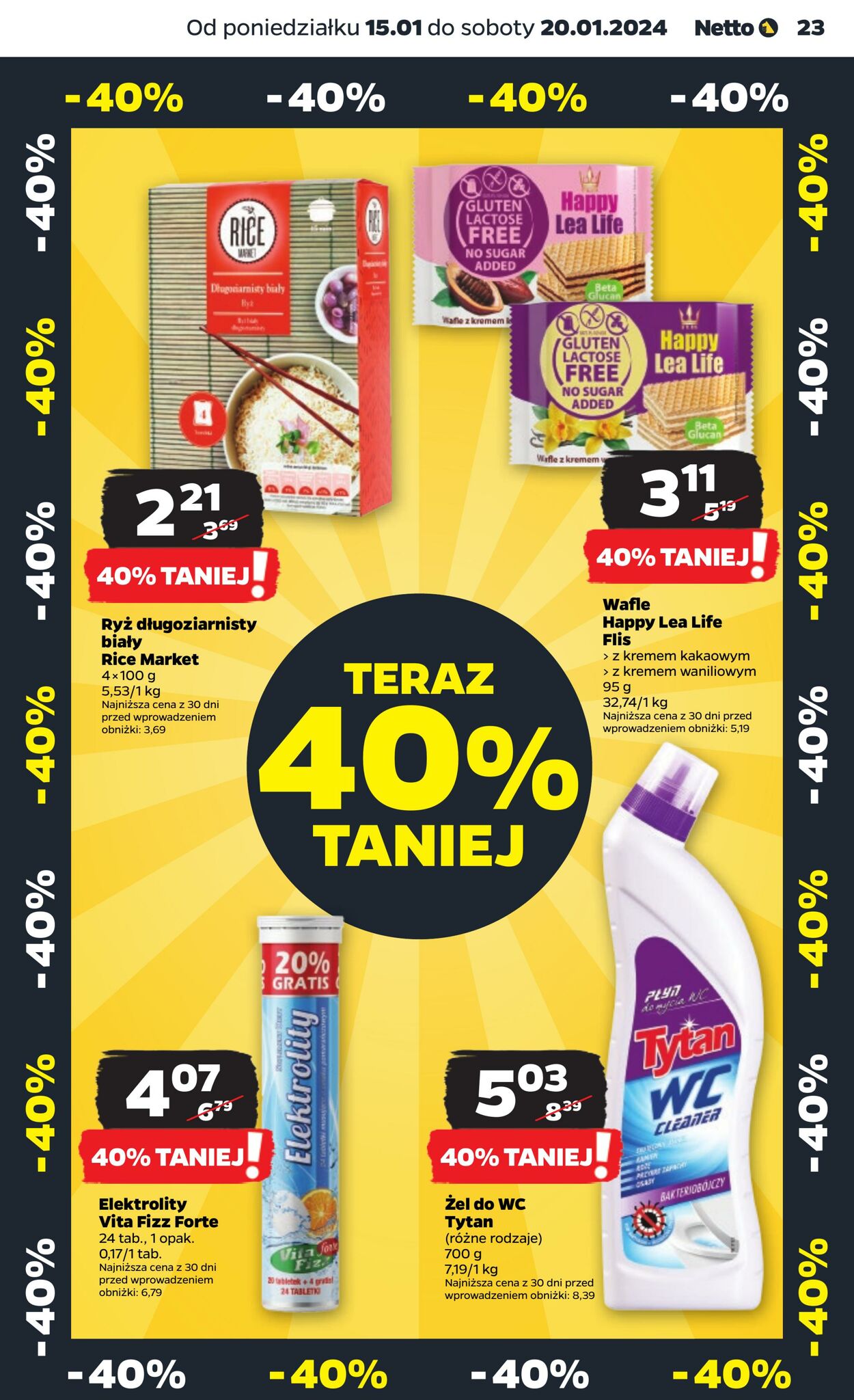 Gazetka Netto 15.01.2024 - 20.01.2024