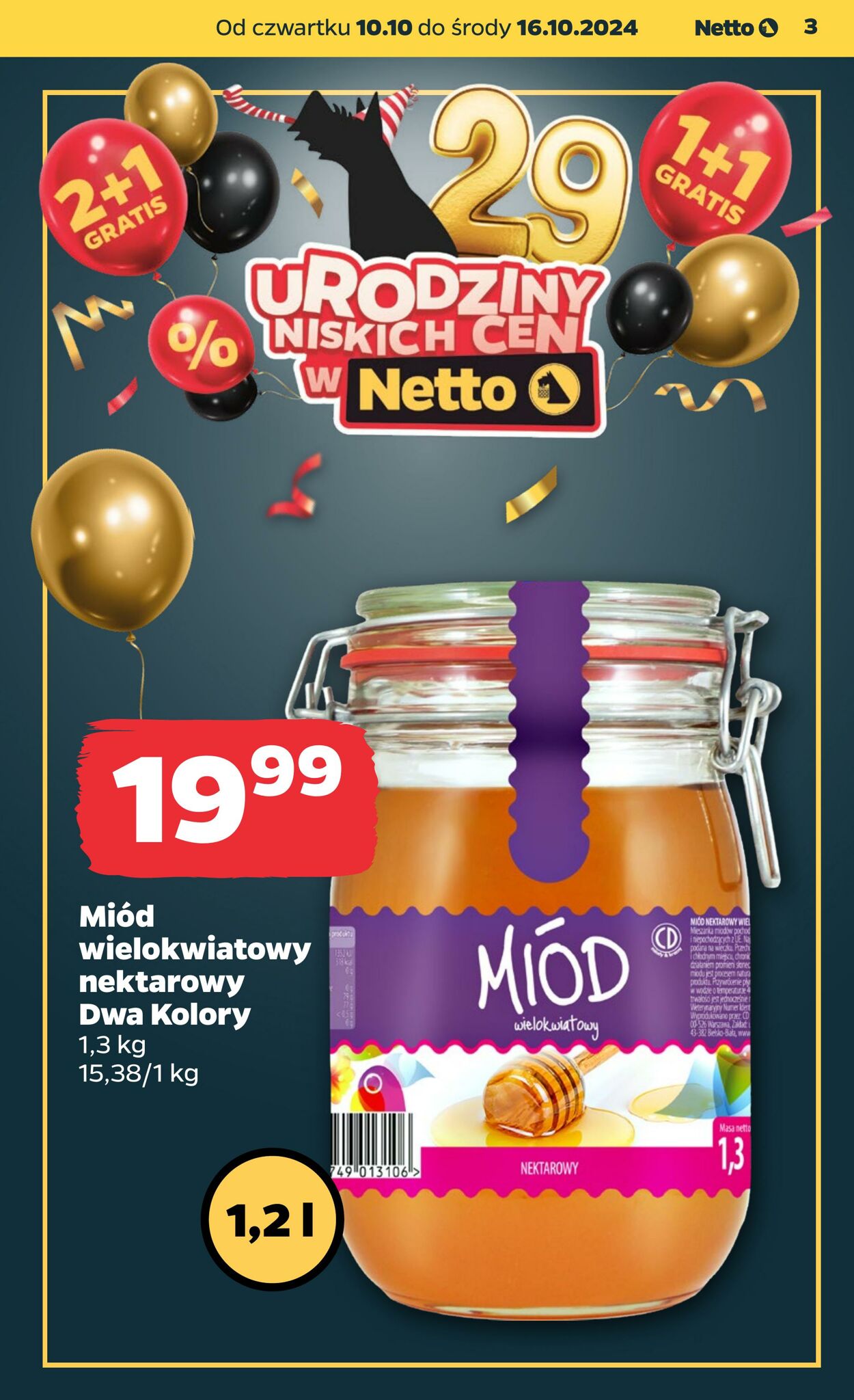 Gazetka Netto 10.10.2024 - 16.10.2024