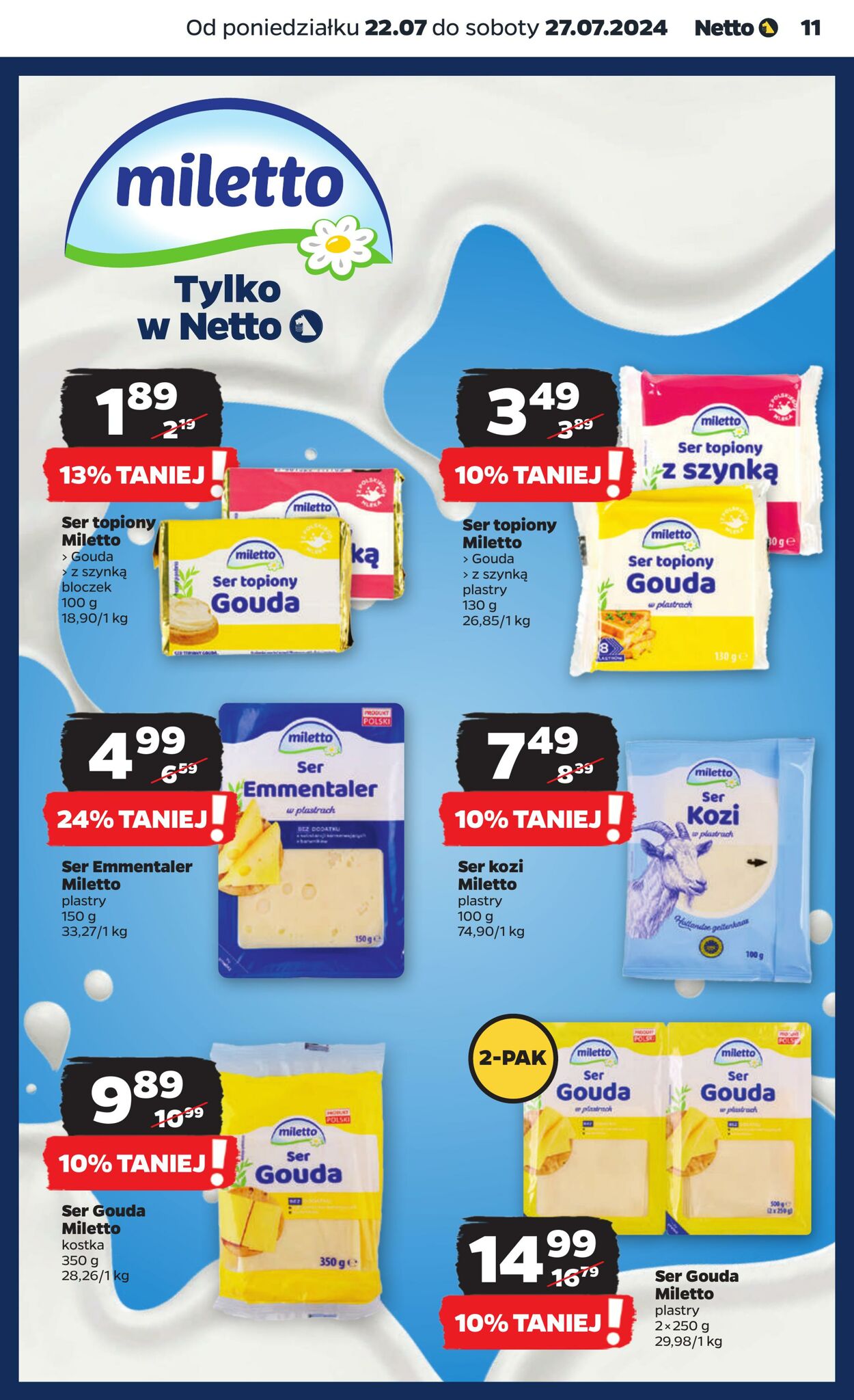 Gazetka Netto 22.07.2024 - 27.07.2024