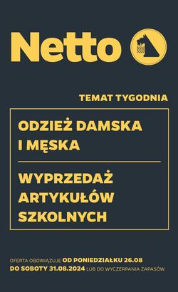 Gazetka Netto 26.08.2024 - 31.08.2024