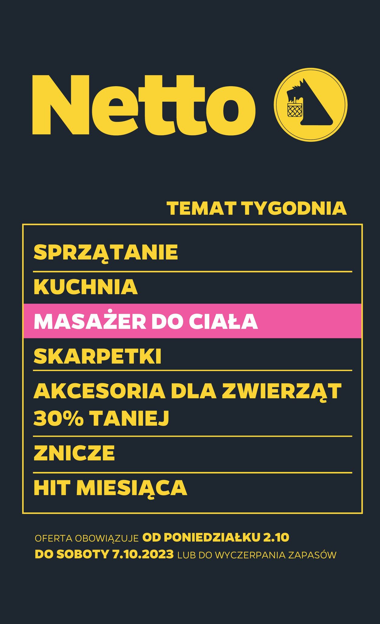 Gazetka Netto - Netto Gazetka Non Food 40/23A 2 paź, 2023 - 7 paź, 2023