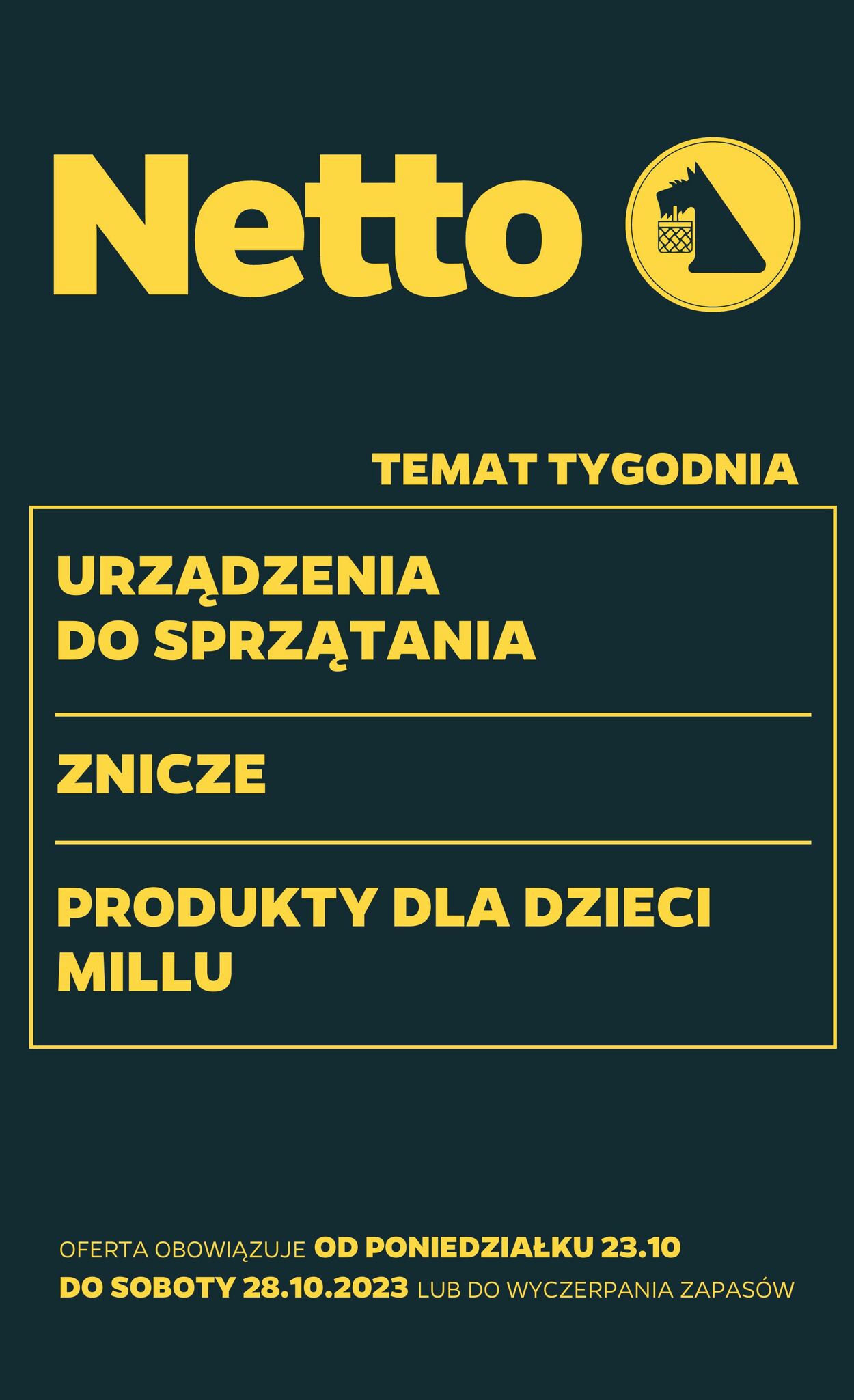 Gazetka Netto 23.10.2023 - 28.10.2023