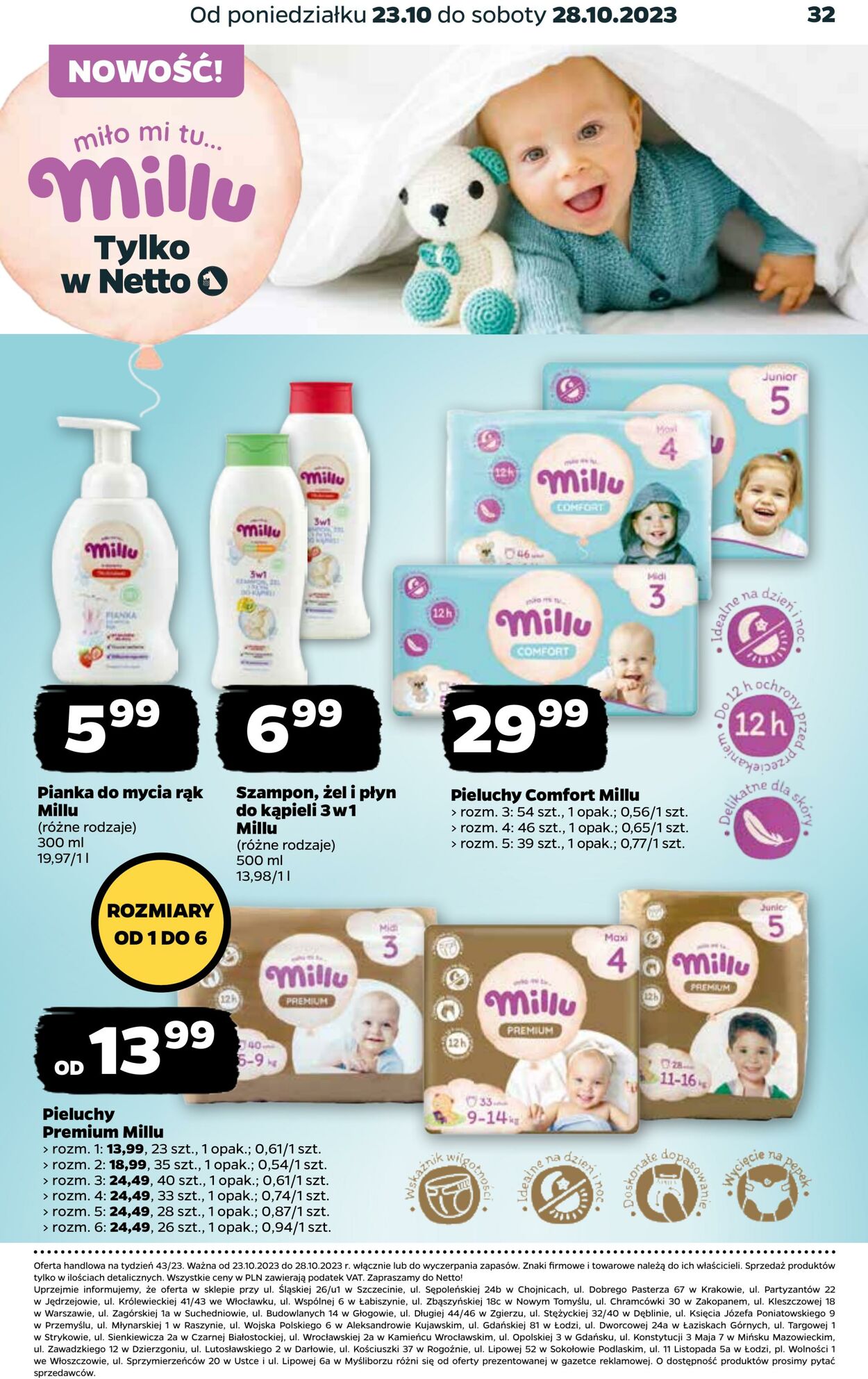 Gazetka Netto 23.10.2023 - 28.10.2023