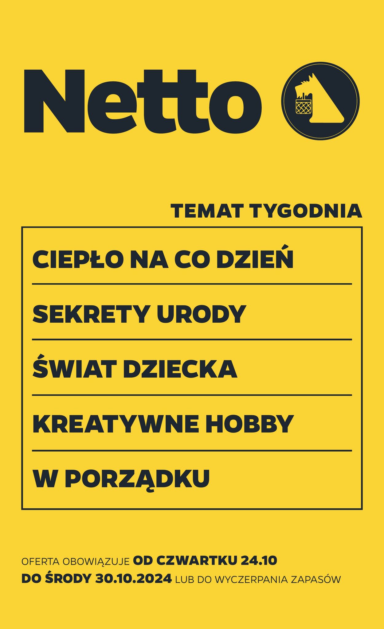 Gazetka Netto - Netto Gazetka Non Food 43/24B 24 paź, 2024 - 30 paź, 2024