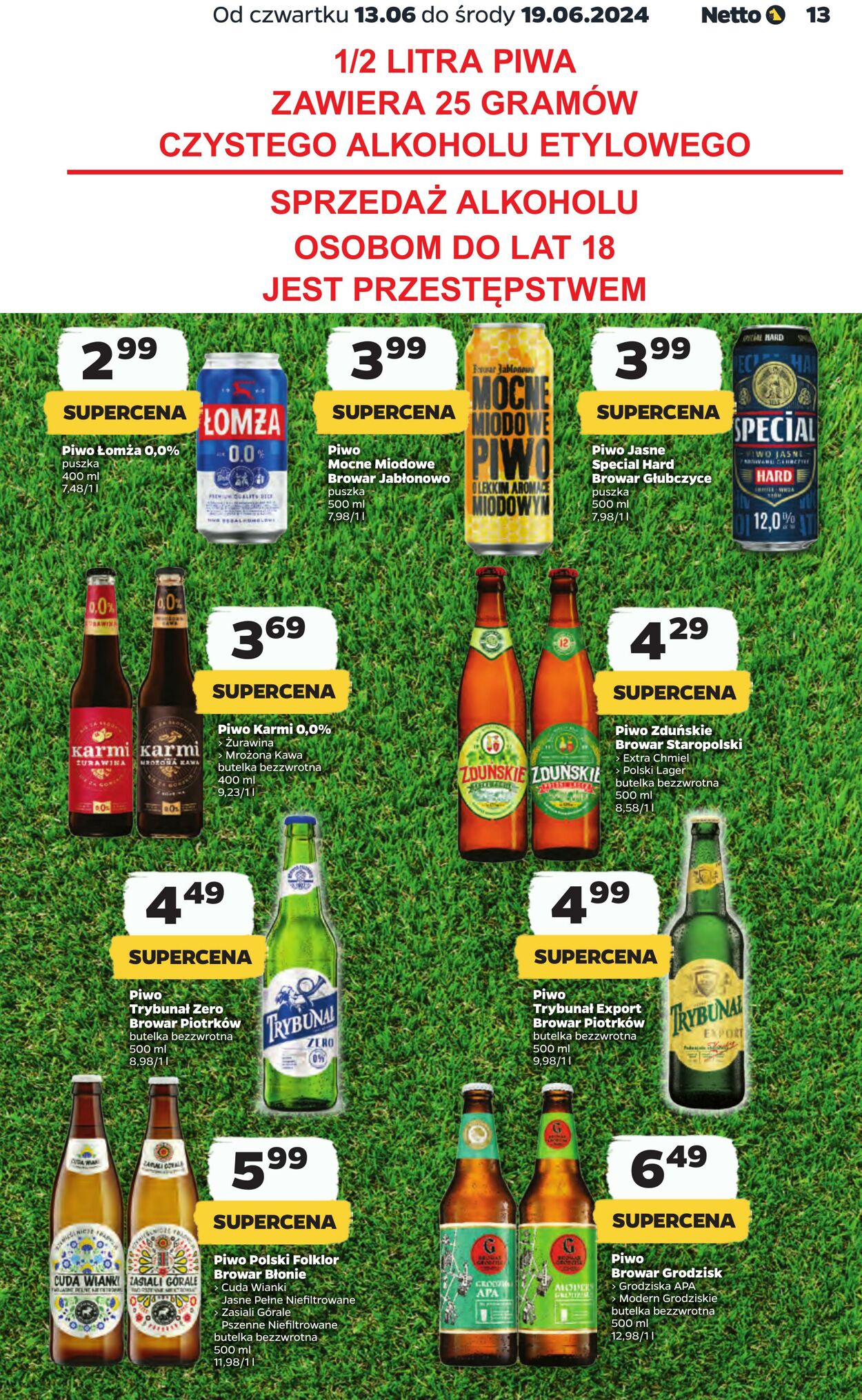 Gazetka Netto 13.06.2024 - 19.06.2024