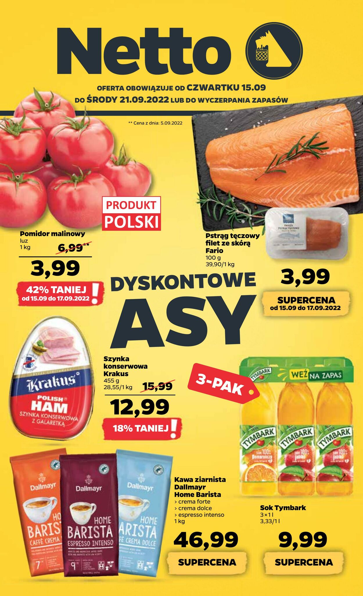 Gazetka Netto 15.09.2022 - 21.09.2022