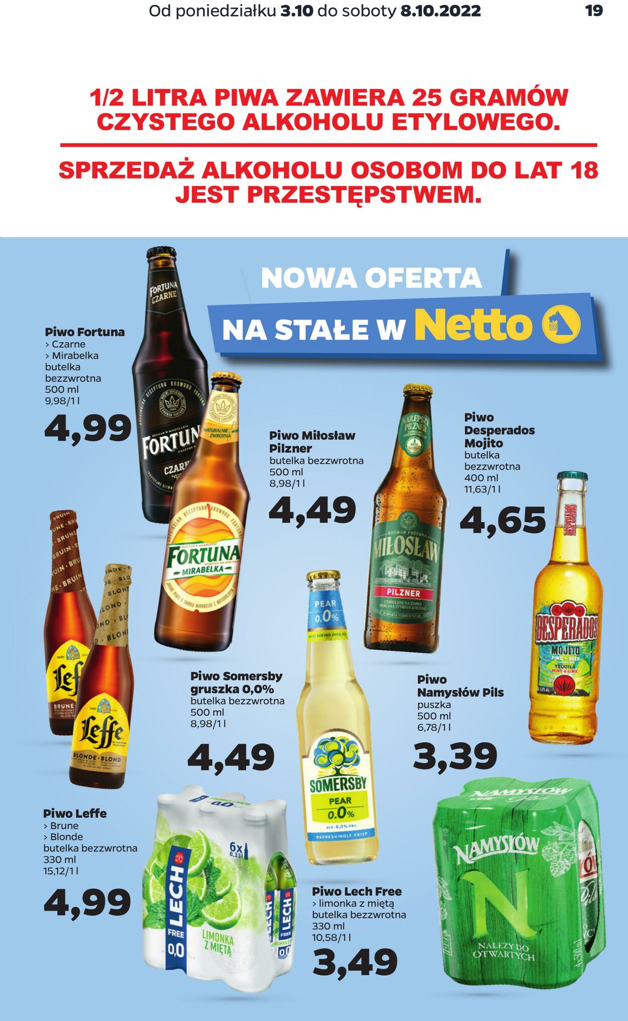 Gazetka Netto 03.10.2022 - 08.10.2022