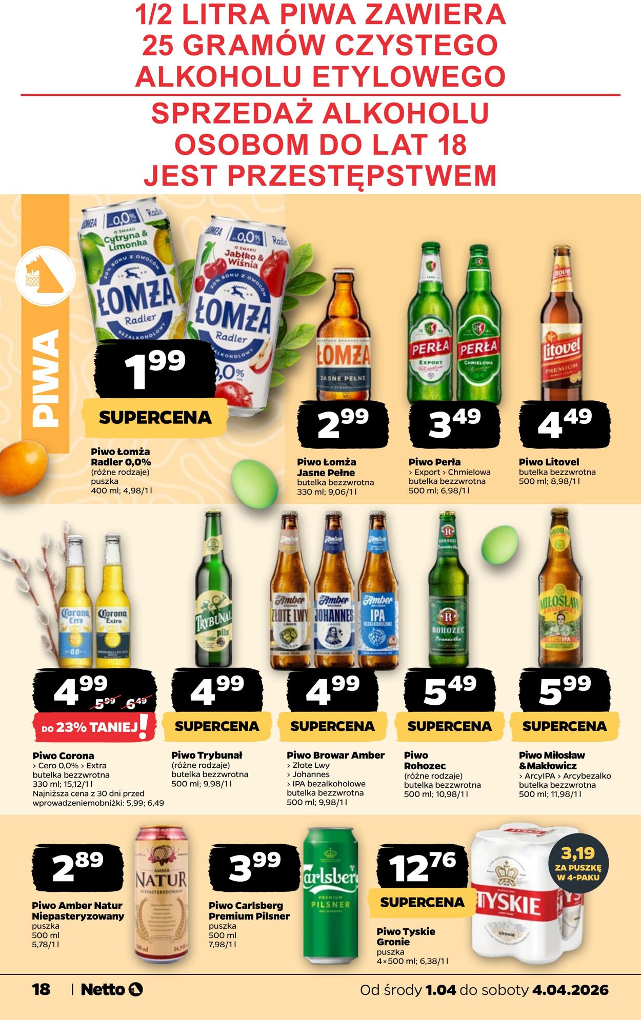 Gazetka Netto 31.03.2026 - 04.04.2026