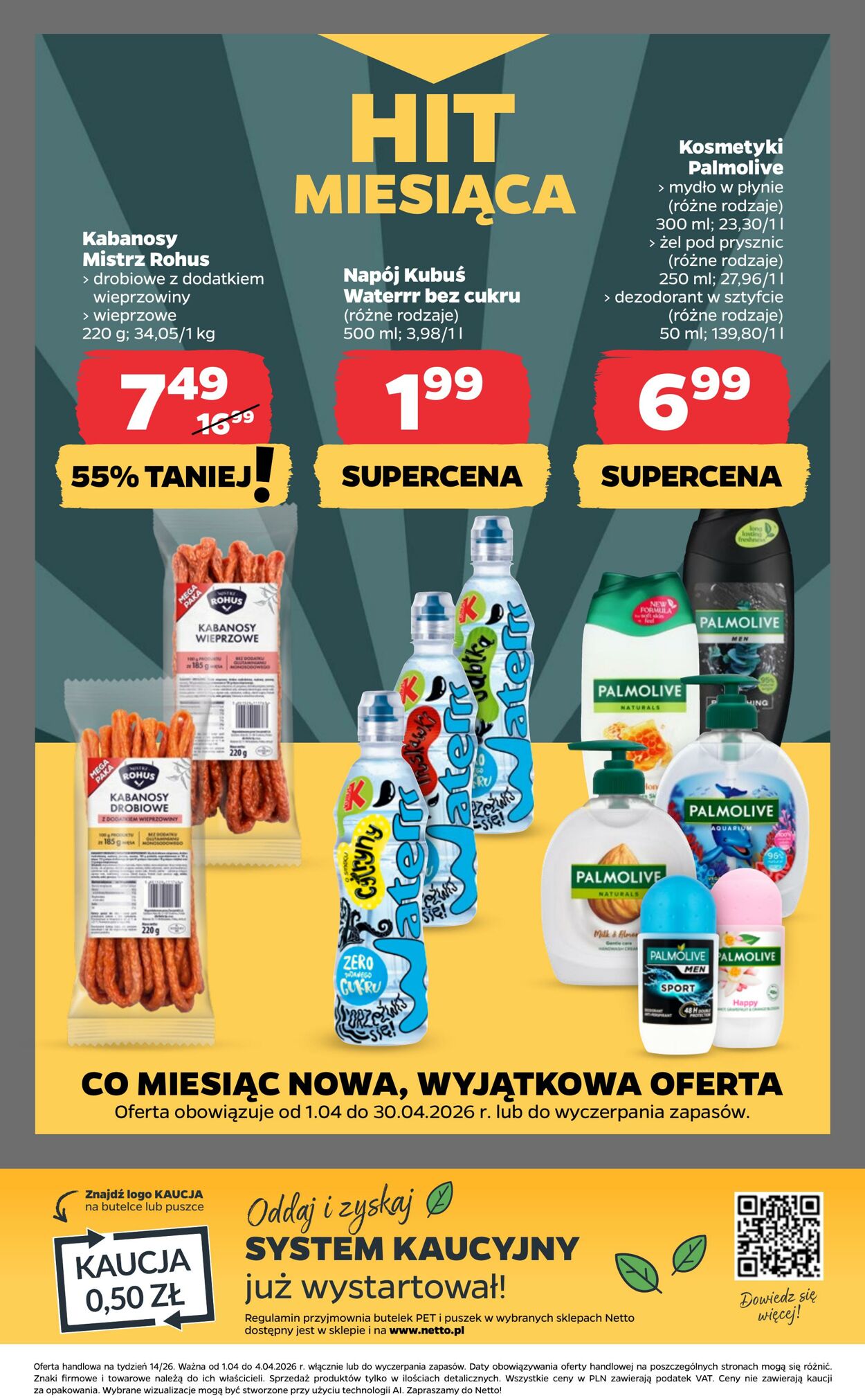 Gazetka Netto 31.03.2026 - 04.04.2026
