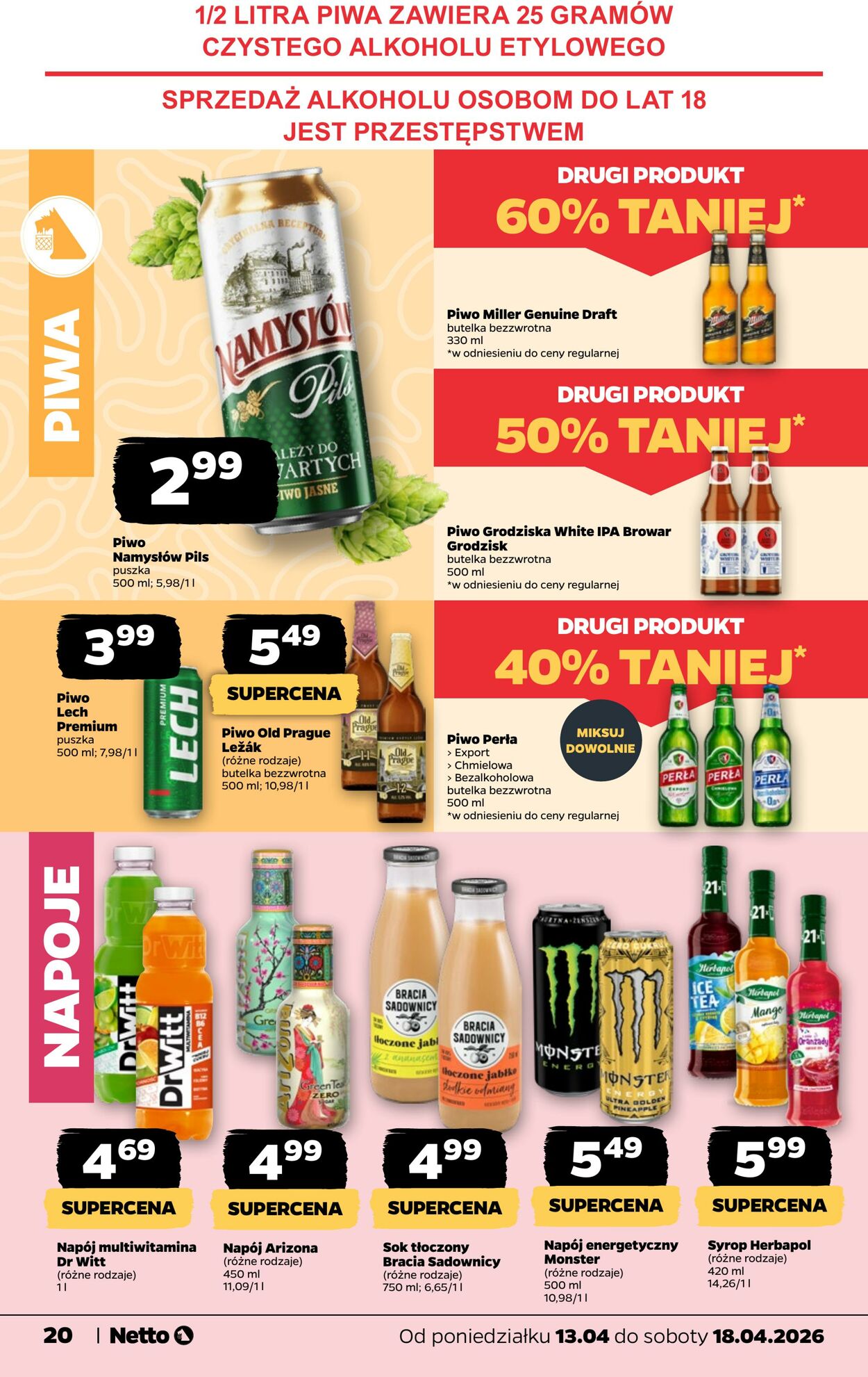 Gazetka Netto 12.04.2026 - 18.04.2026
