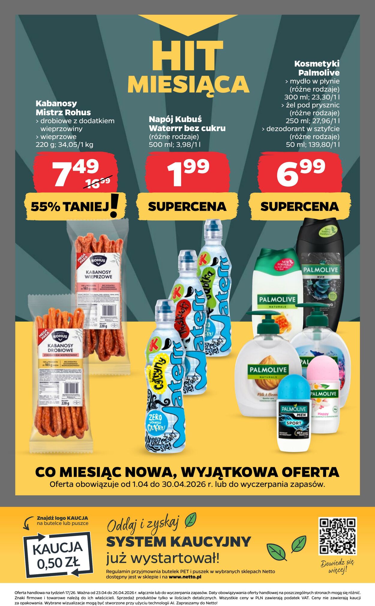 Gazetka Netto 22.04.2026 - 26.04.2026