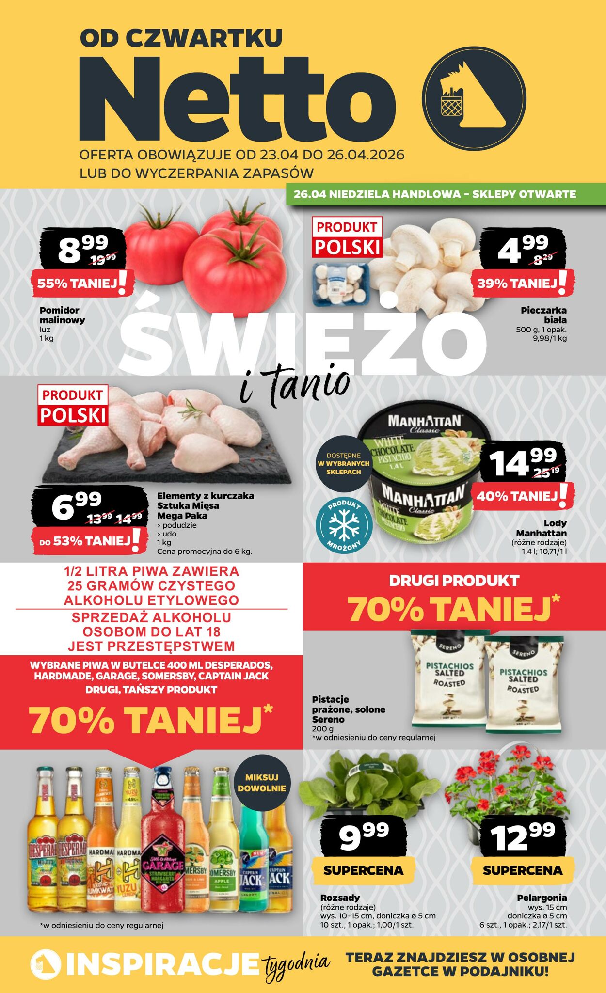 Gazetka Netto 22.04.2026 - 26.04.2026