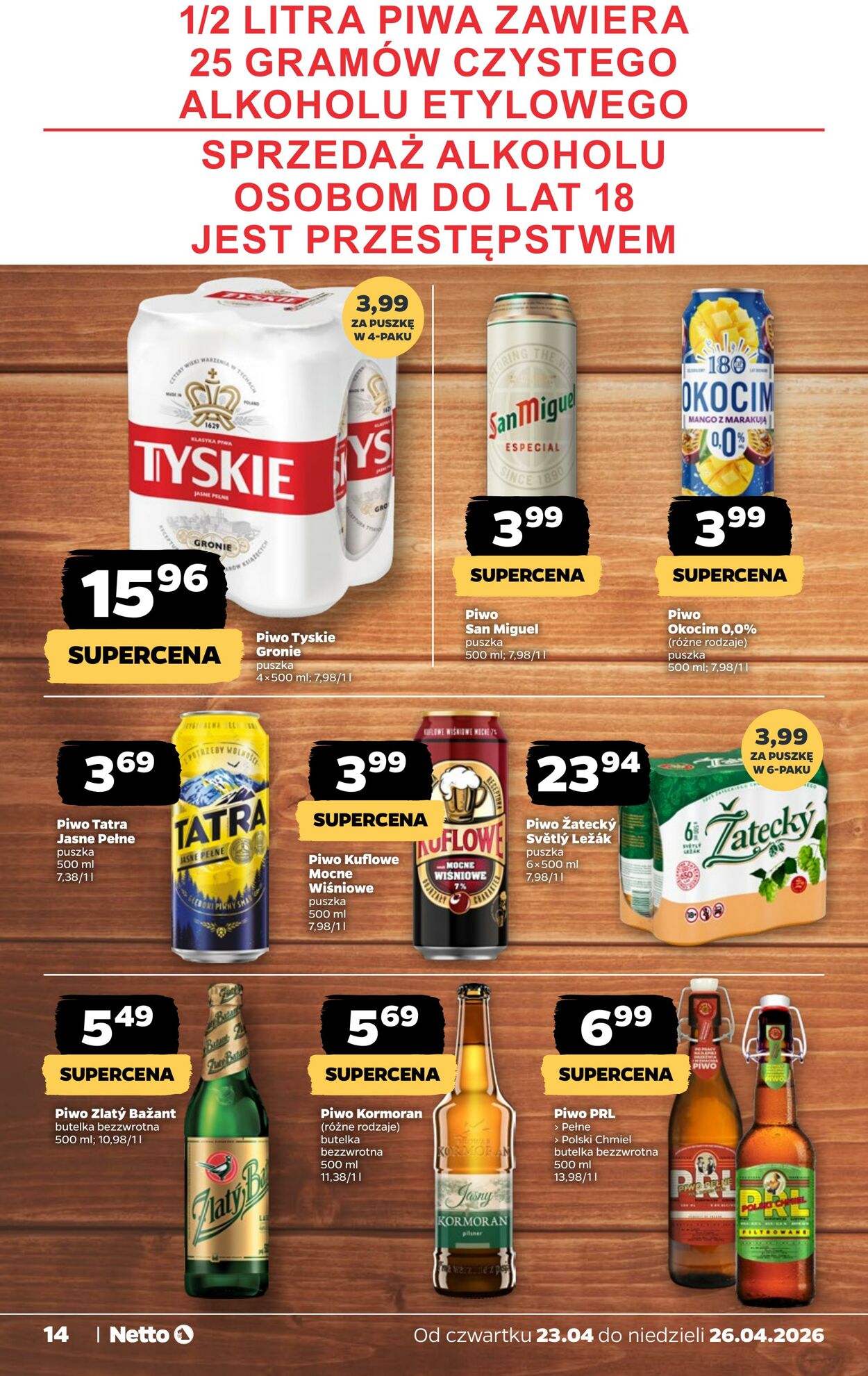 Gazetka Netto 22.04.2026 - 26.04.2026
