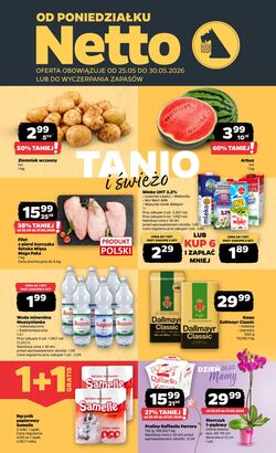 Gazetka Netto 24.05.2026 - 30.05.2026