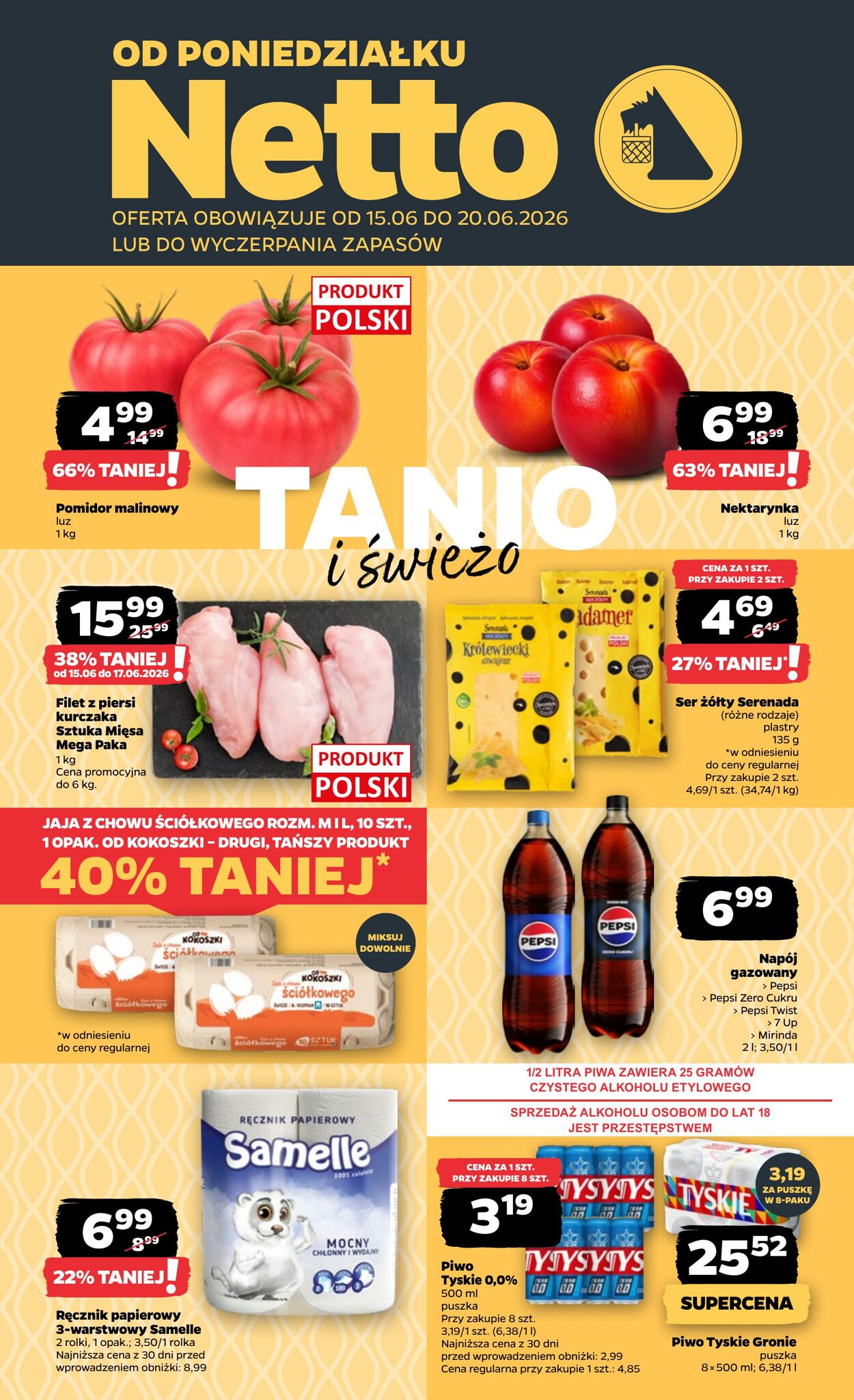 Gazetka Netto - Netto Gazetka T25A Food 2026 14 cze, 2026 - 20 cze, 2026