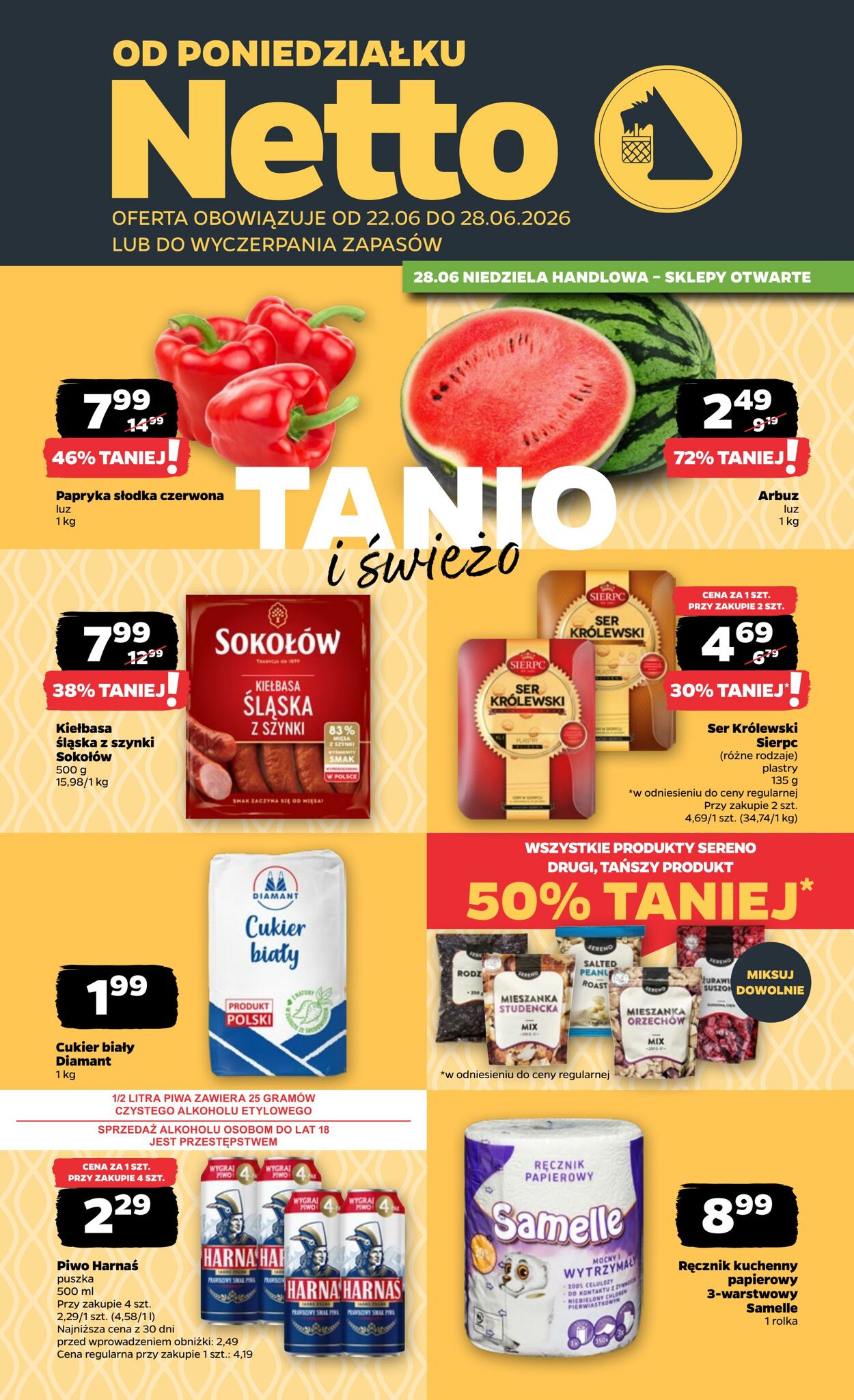 Gazetka Netto - Netto Gazetka T26A Food 2026 21 cze, 2026 - 28 cze, 2026