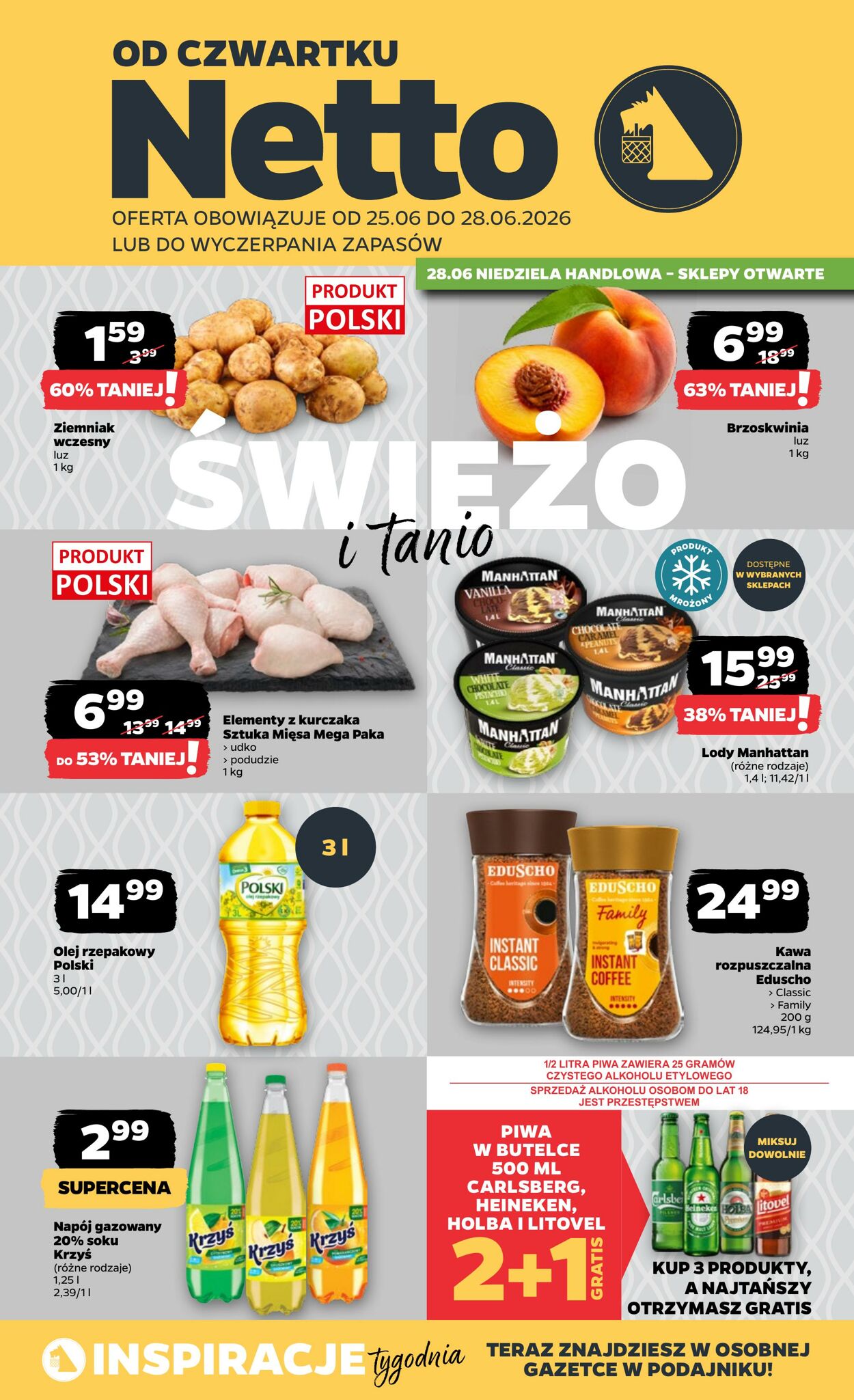 Gazetka Netto - Netto Gazetka T26B Food 2026 24 cze, 2026 - 28 cze, 2026