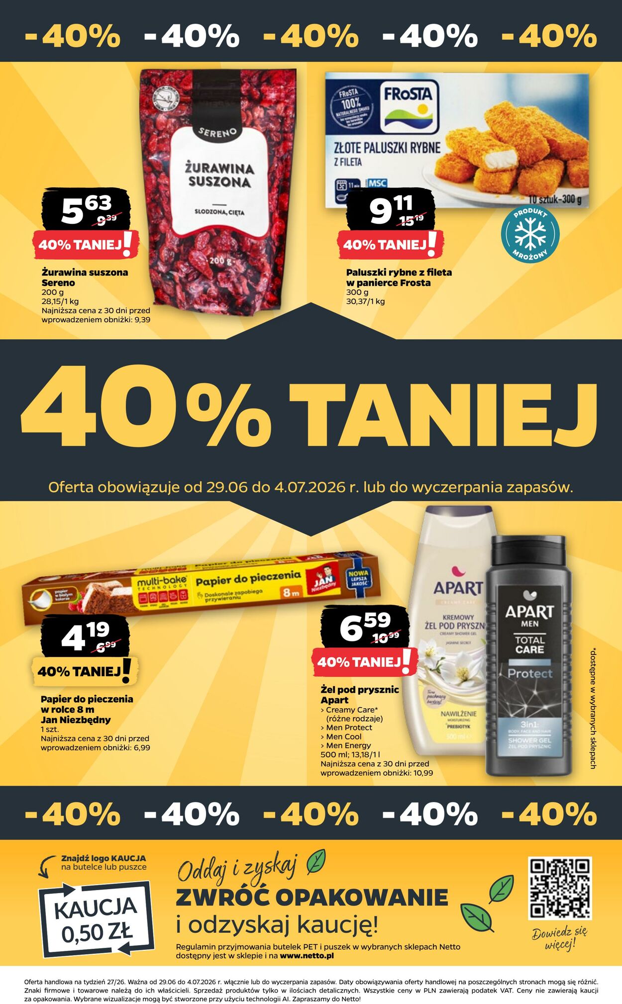 Gazetka Netto 28.06.2026 - 04.07.2026