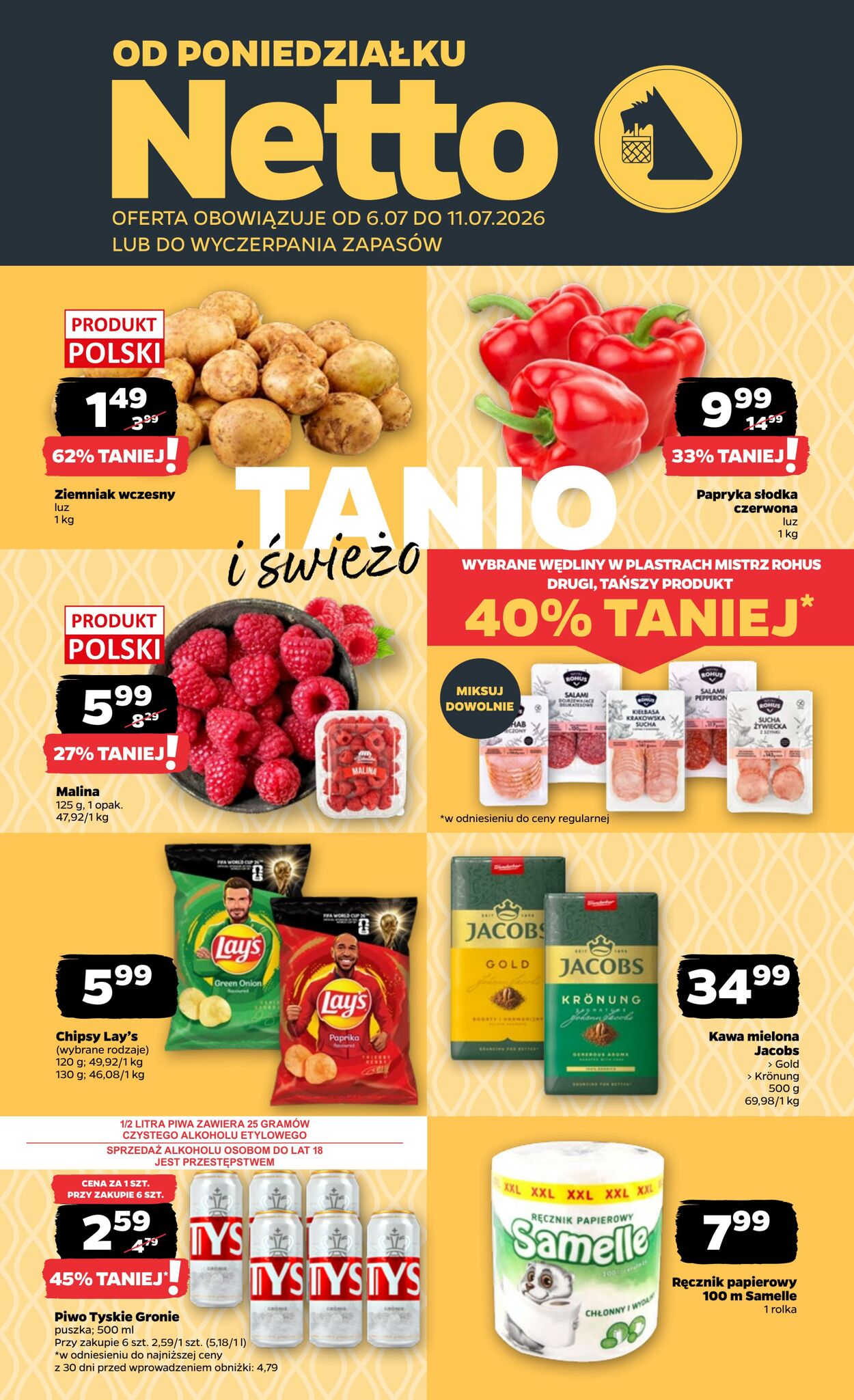 Gazetka Netto - Netto Gazetka T28A Food 2026 5 lip, 2026 - 11 lip, 2026