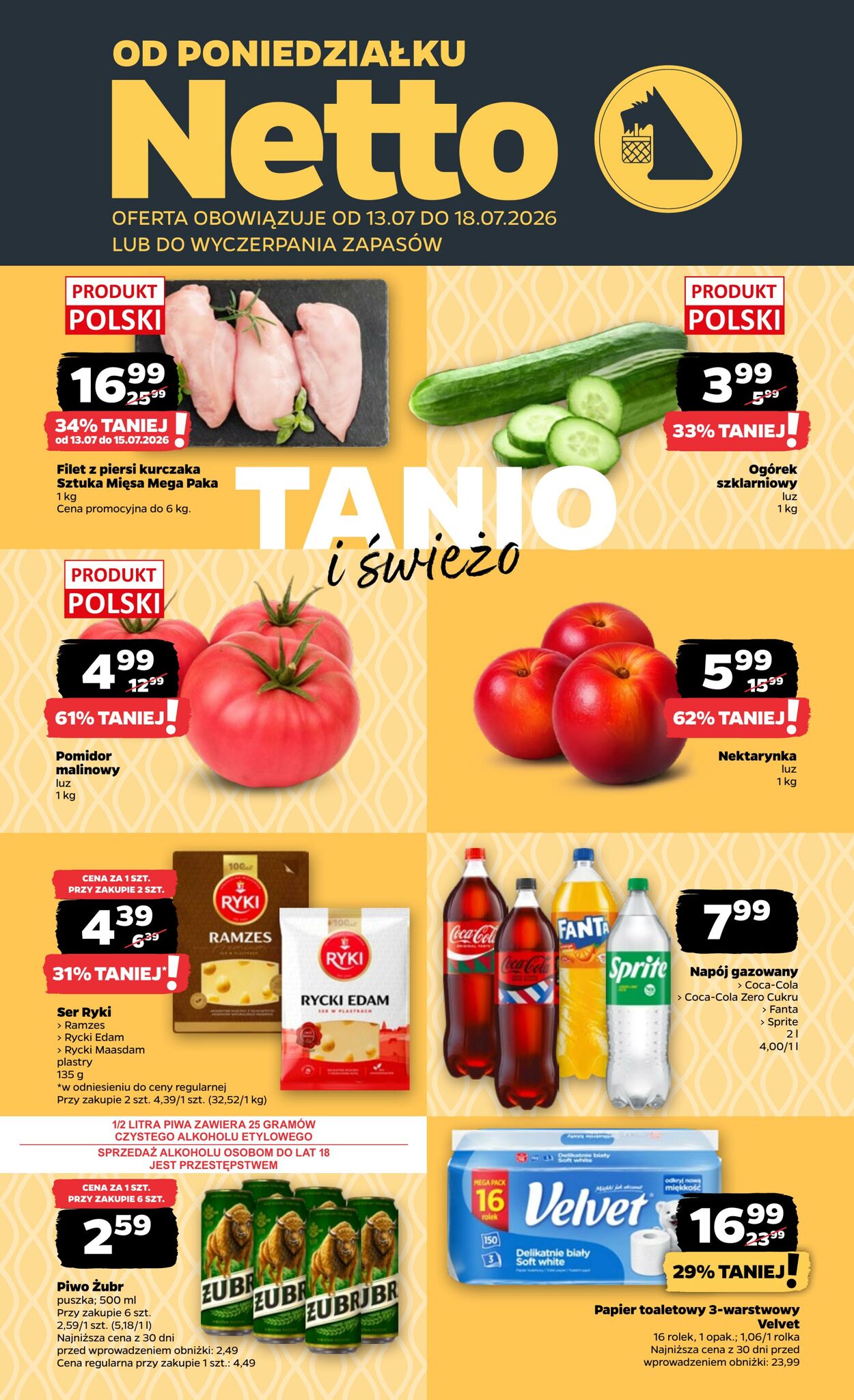 Gazetka Netto - Netto Gazetka T29A Food 2026 12 lip, 2026 - 18 lip, 2026