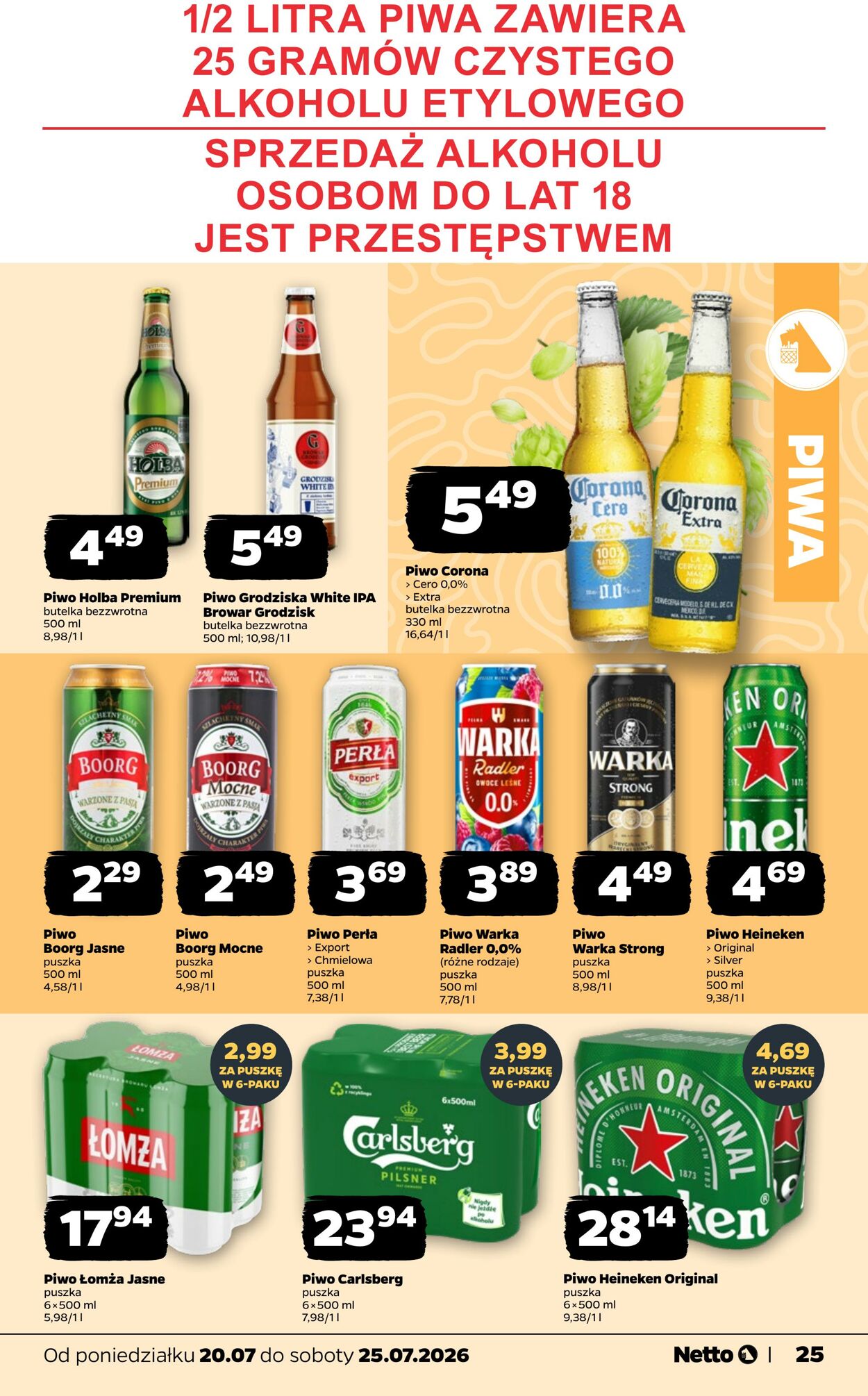 Gazetka Netto 19.07.2026 - 25.07.2026