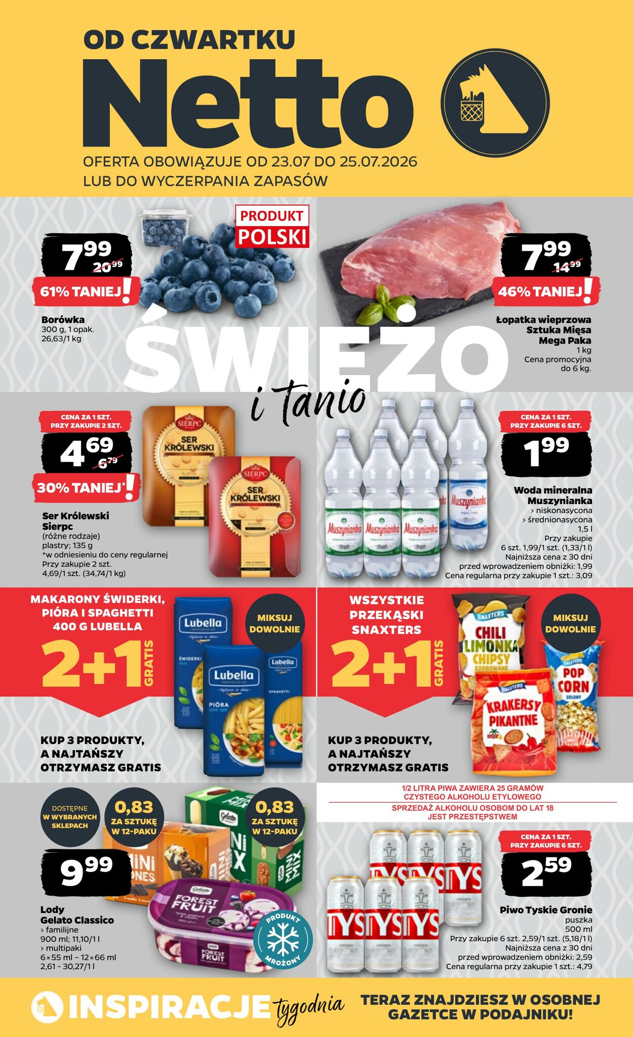 Gazetka Netto - Netto Gazetka T30B Food 2026 22 lip, 2026 - 25 lip, 2026