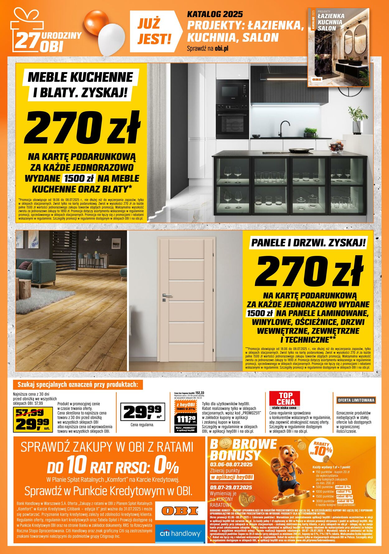 Gazetka OBI 18.06.2025 - 08.07.2025