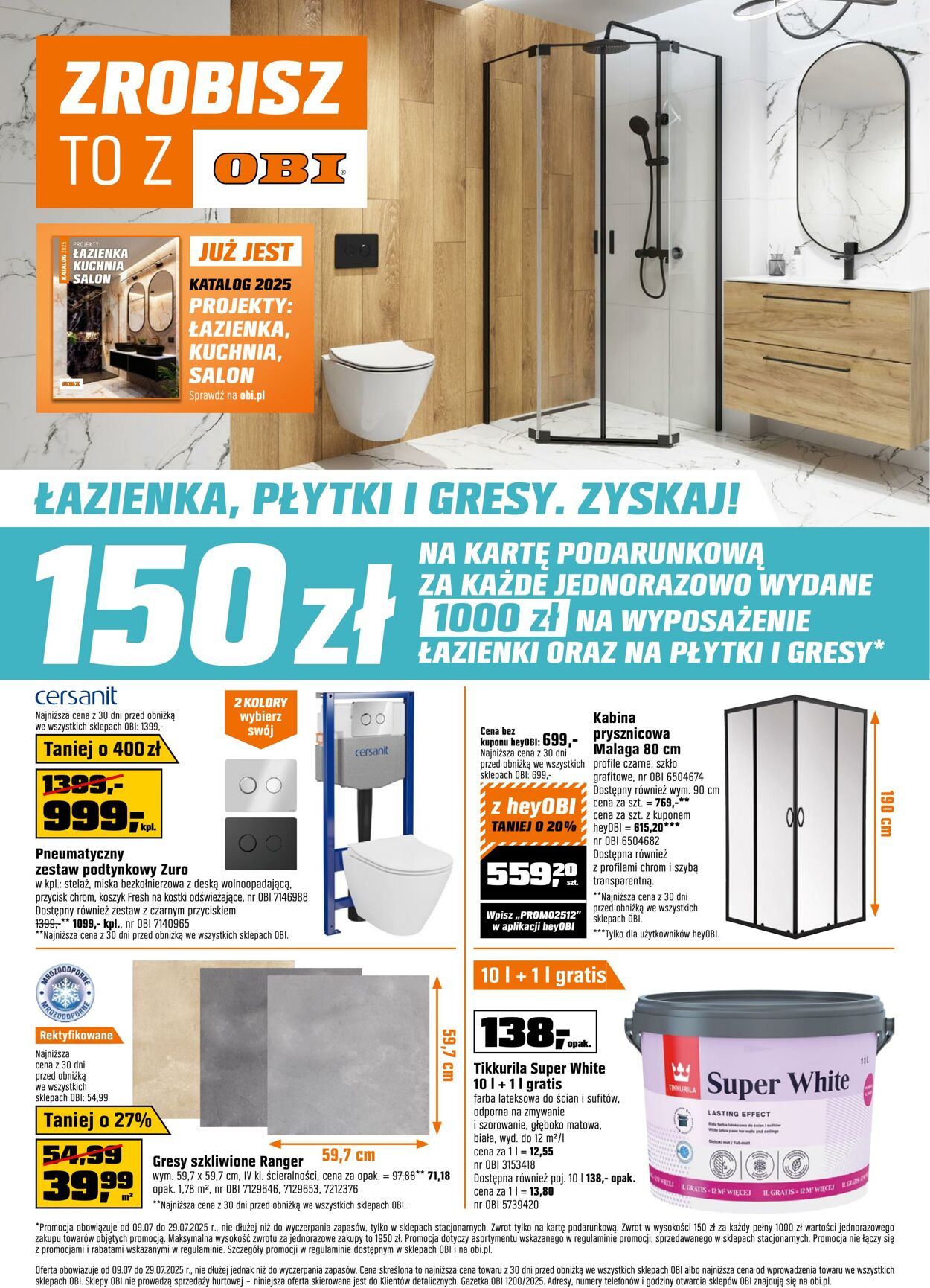 Gazetka OBI 09.07.2025 - 29.07.2025