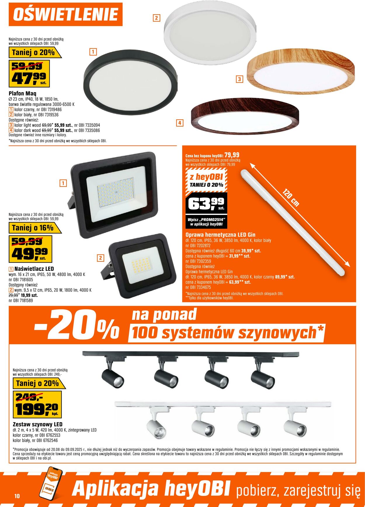 Gazetka OBI 20.08.2025 - 09.09.2025